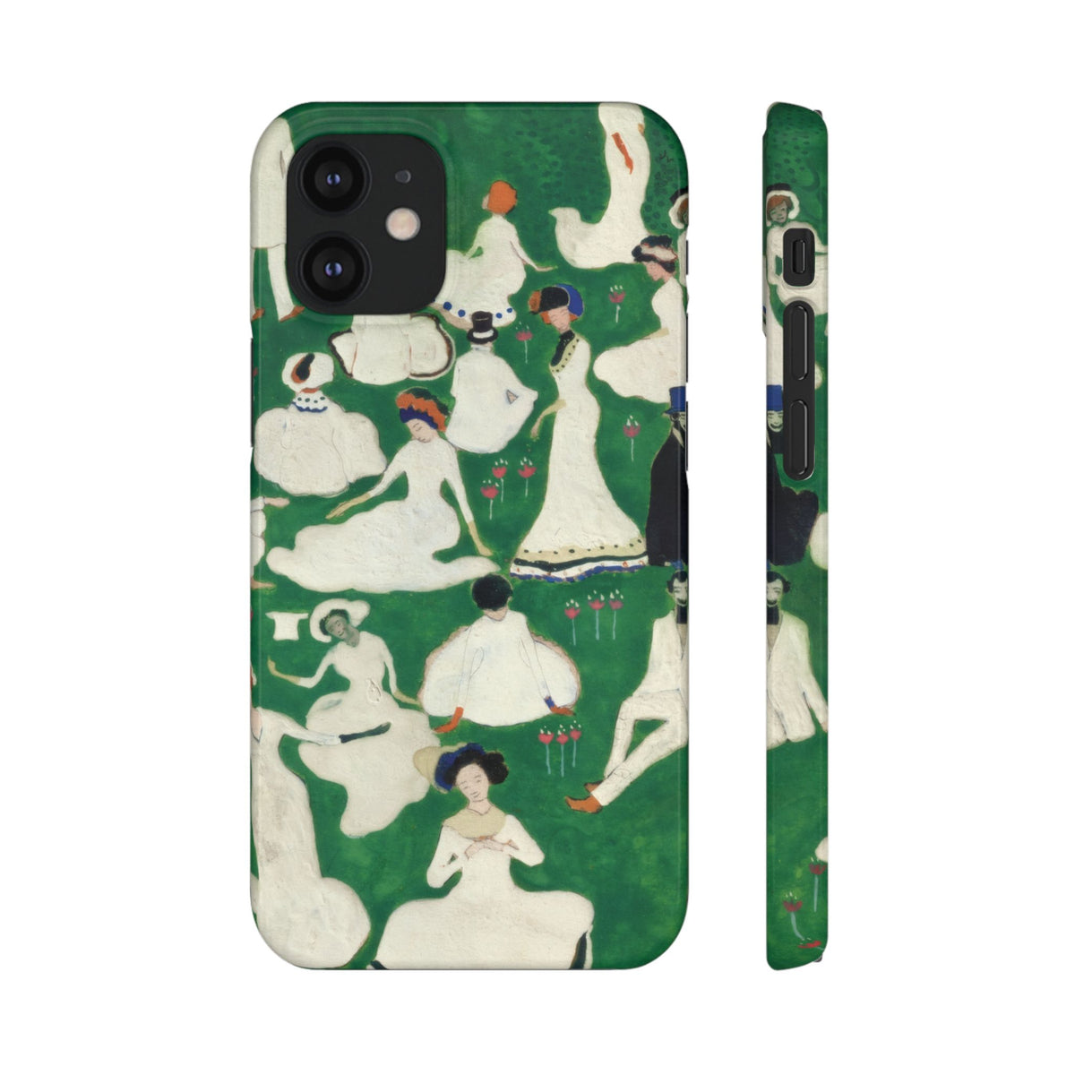 Rest Society in Top Hats by Kazimir Malevich - iPhone Slim Case