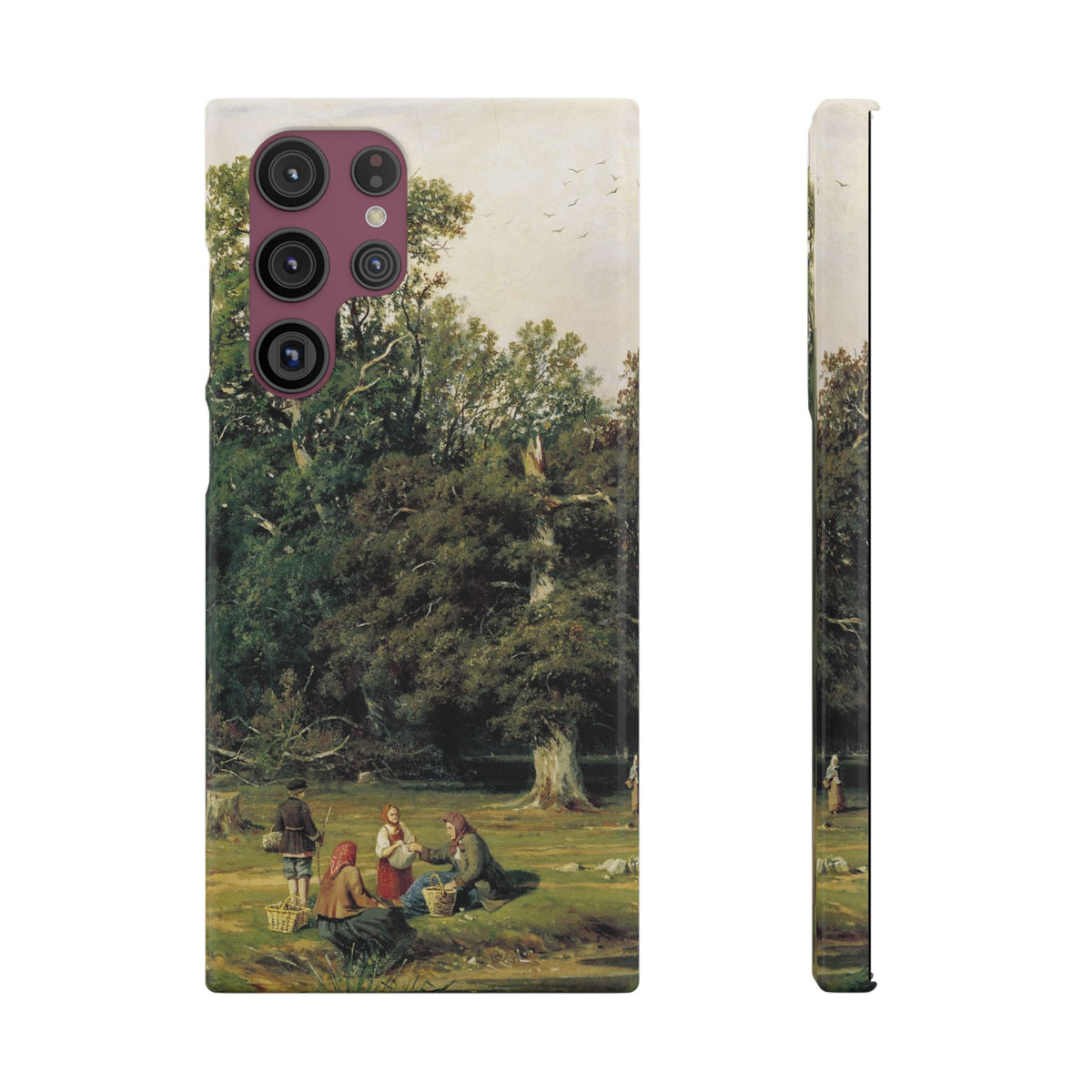 For Mushrooms by Ivan Ivanovich Shishkin - Samsung Slim Case
