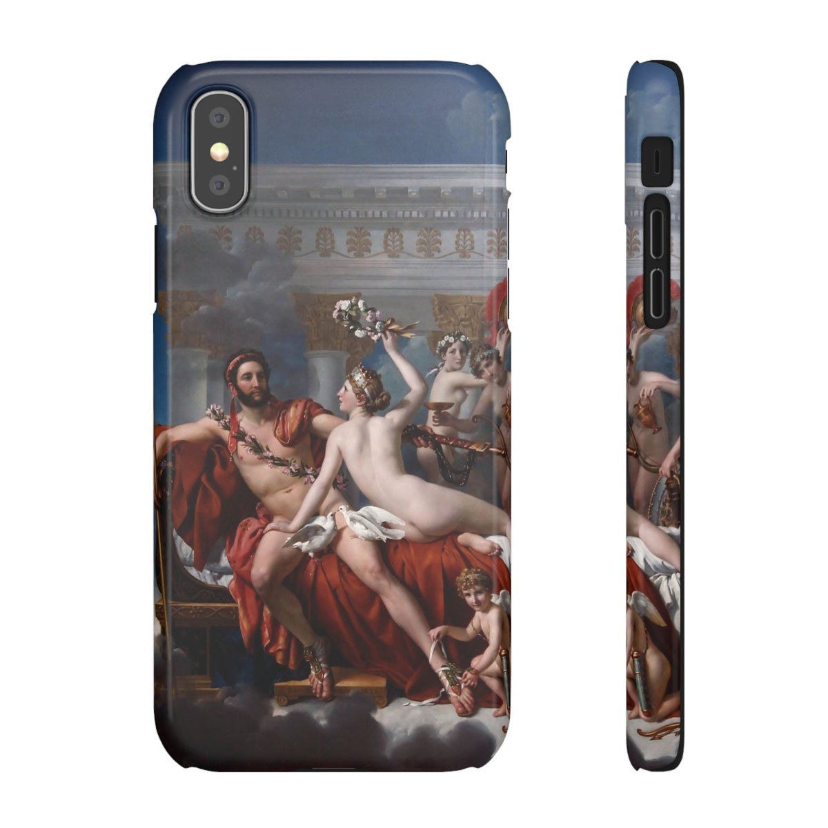 The Death of Marat by Jacques-Louis David - iPhone Slim Case