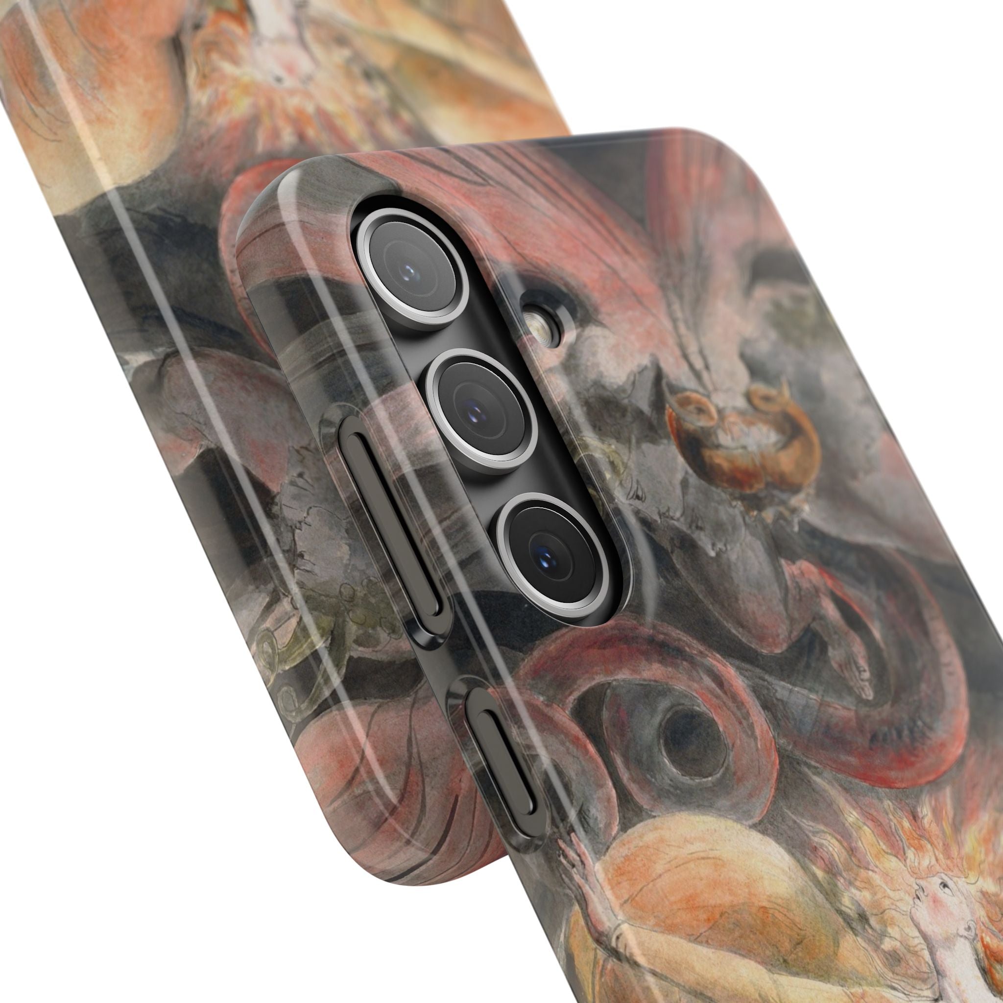 The Great Red Dragon and the Woman Clothed with the Sun by William Blake - Samsung Slim Case