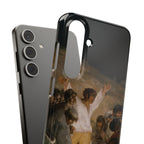 The Third of May 1808 by Francisco Goya - Samsung Slim Case