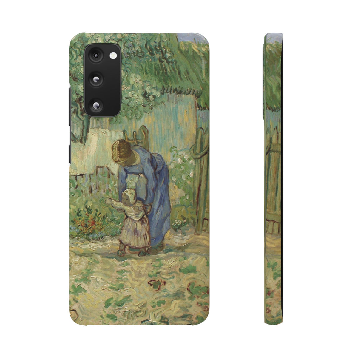First Steps after Millet by Vincent van Gogh - Samsung Slim Case