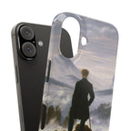 The Wanderer above the Sea of Fog by Caspar David Friedrich - iPhone Slim Case
