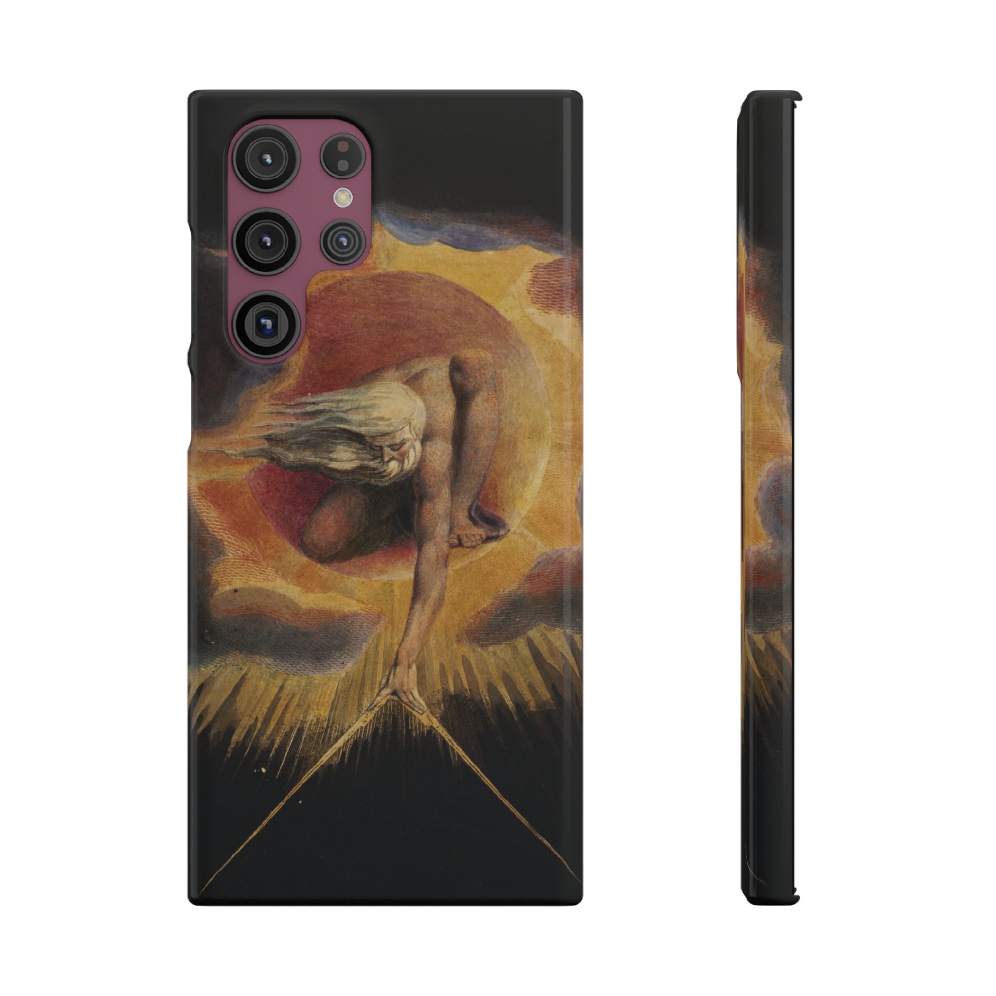 The Ancient of Days by William Blake - Samsung Slim Case