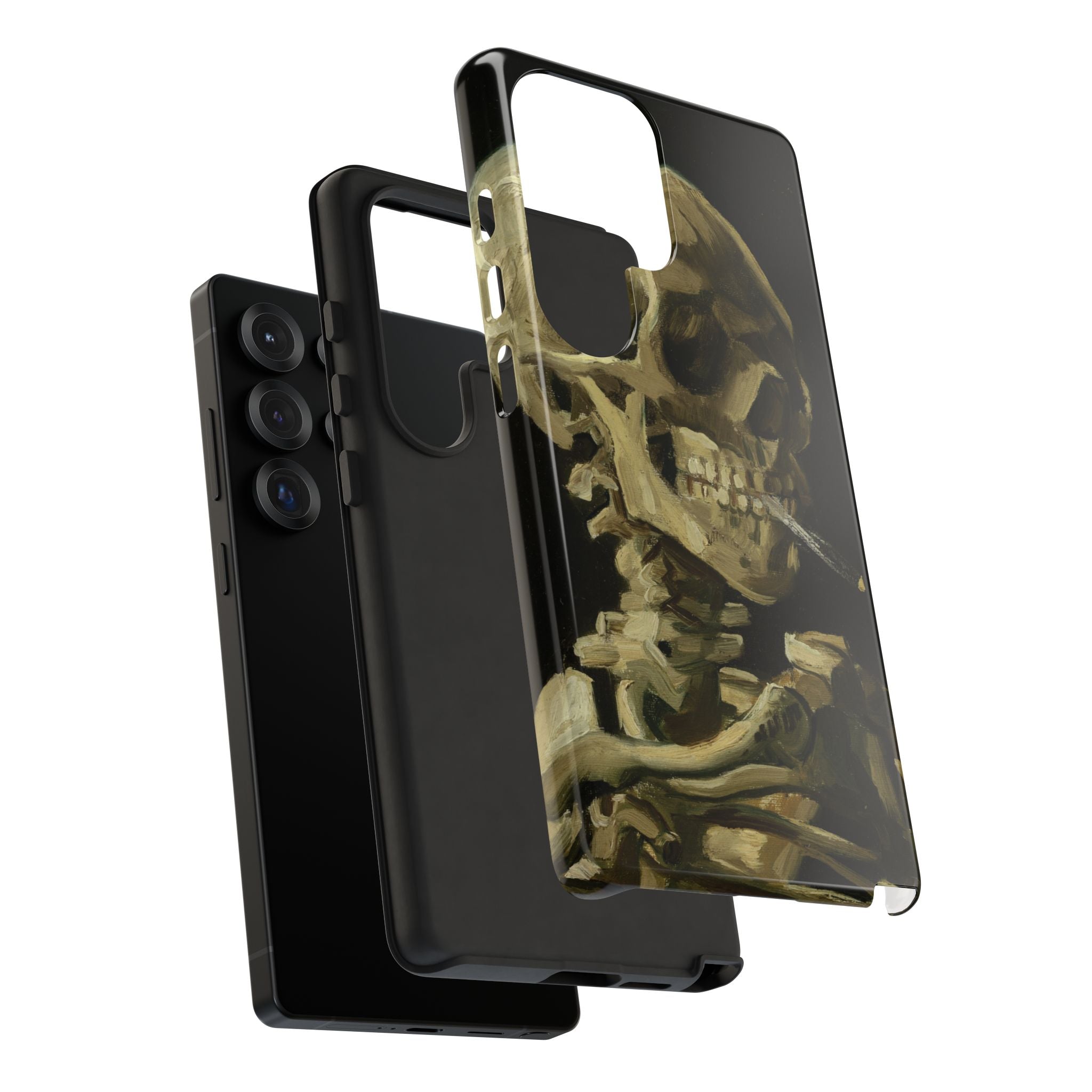 Head of a Skeleton with a Burning Cigarette by Vincent van Gogh - Samsung Tough Case