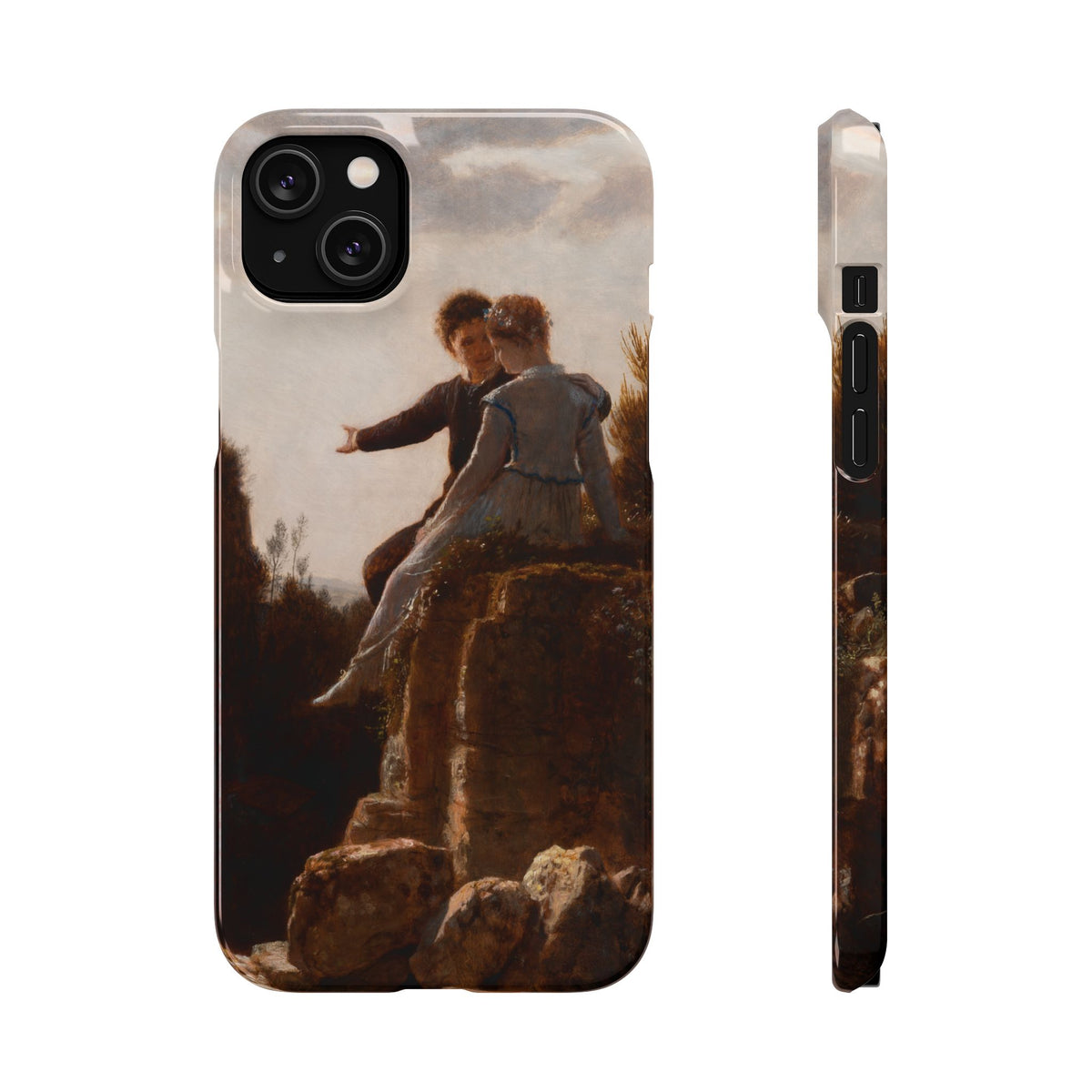 The Honeymoon by Arnold Böcklin - iPhone Slim Case