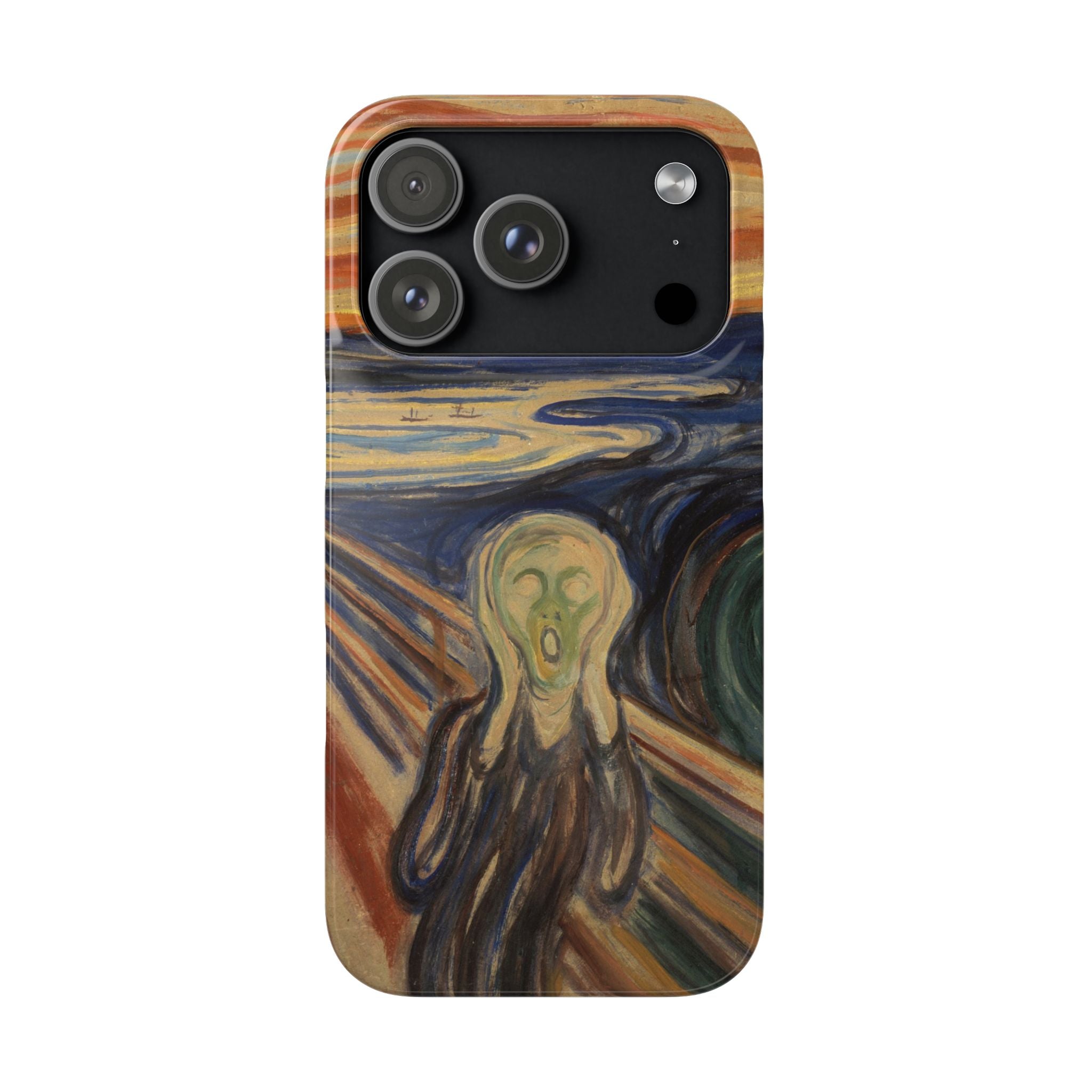 The scream by Edvard Munch - iPhone Slim Case