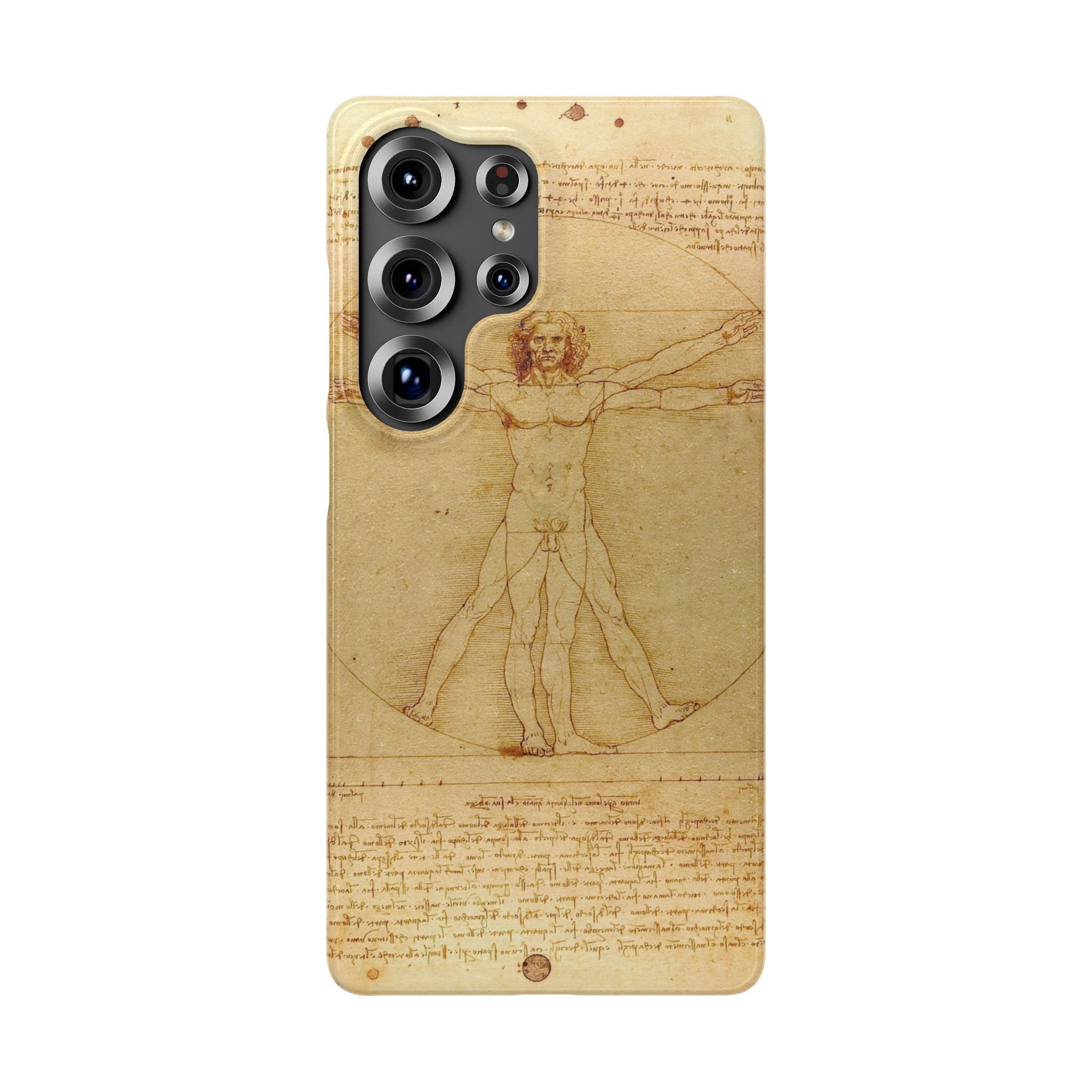 The Vitruvian Man by Leonardo da Vinci - Samsung Slim Case