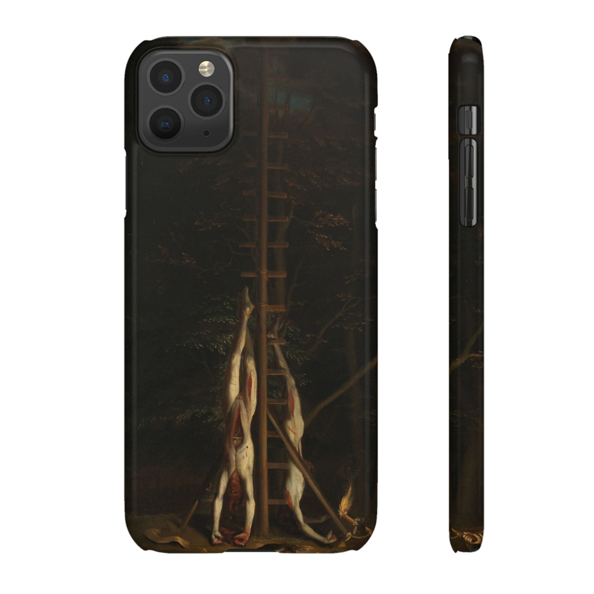 The Corpses of the De Witt Brothers by Jan de Baen - iPhone Slim Case