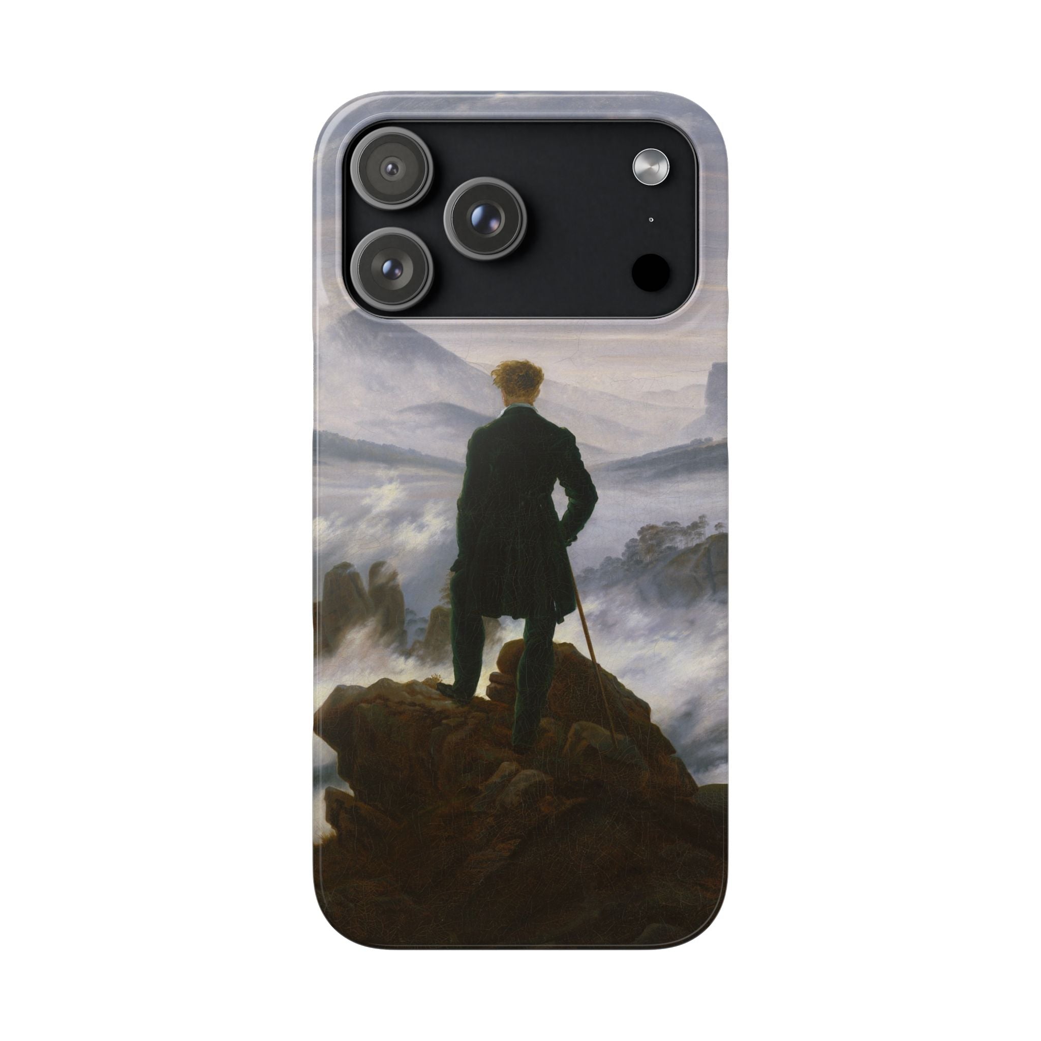 The Wanderer above the Sea of Fog by Caspar David Friedrich - iPhone Slim Case