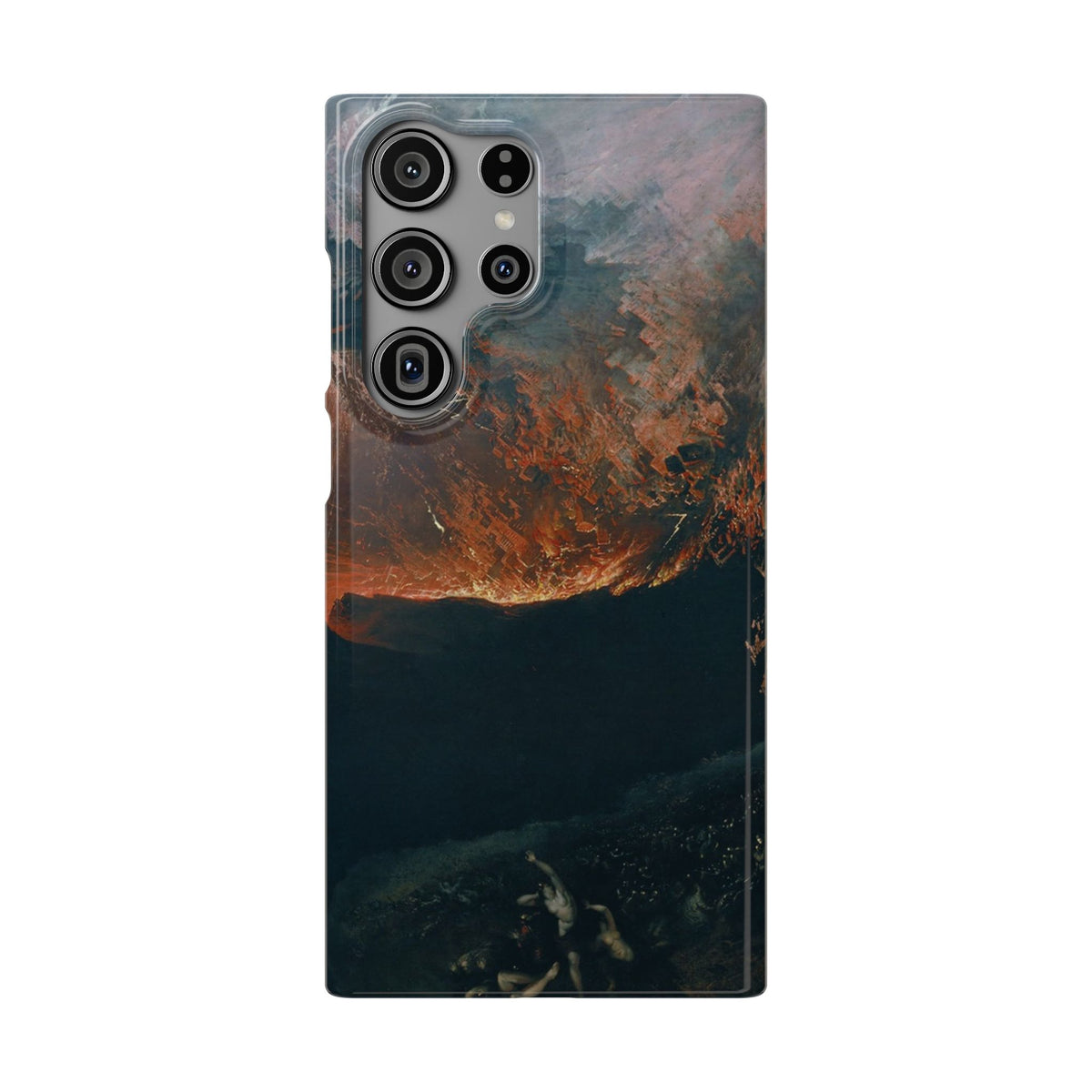 The Great Day of His Wrath by John Martin - Samsung Slim Case