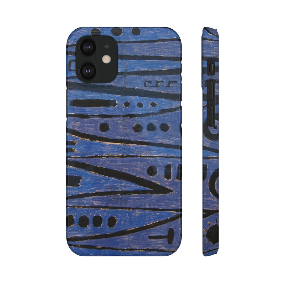 Heroic strokes of the bow by Paul Klee - iPhone Slim Case