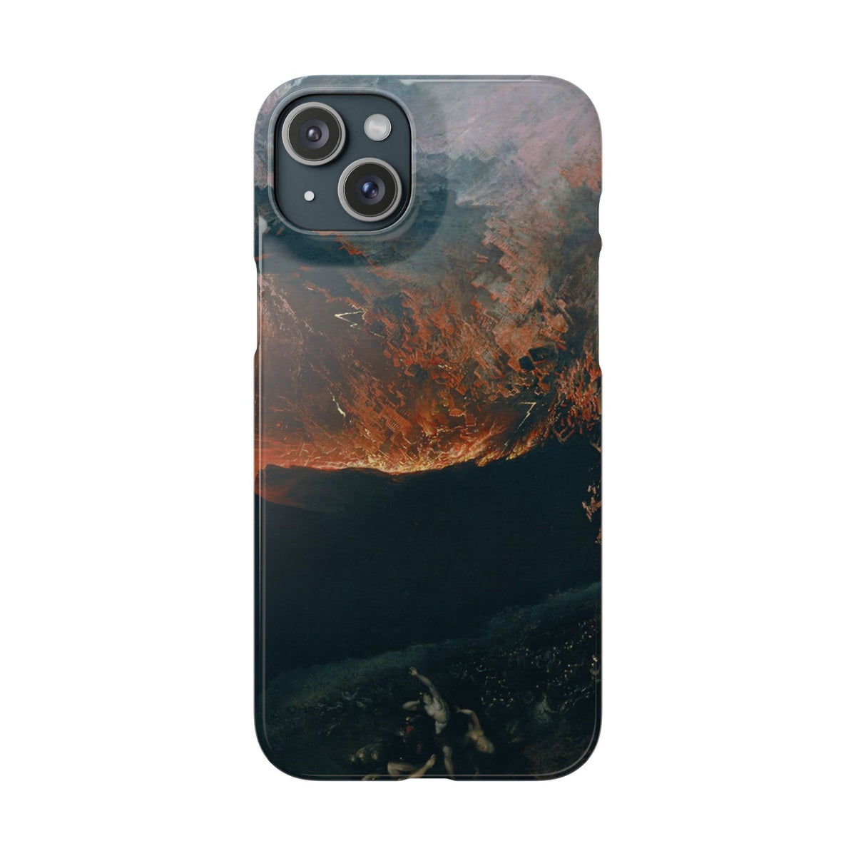 The Great Day of His Wrath by John Martin - iPhone Slim Case