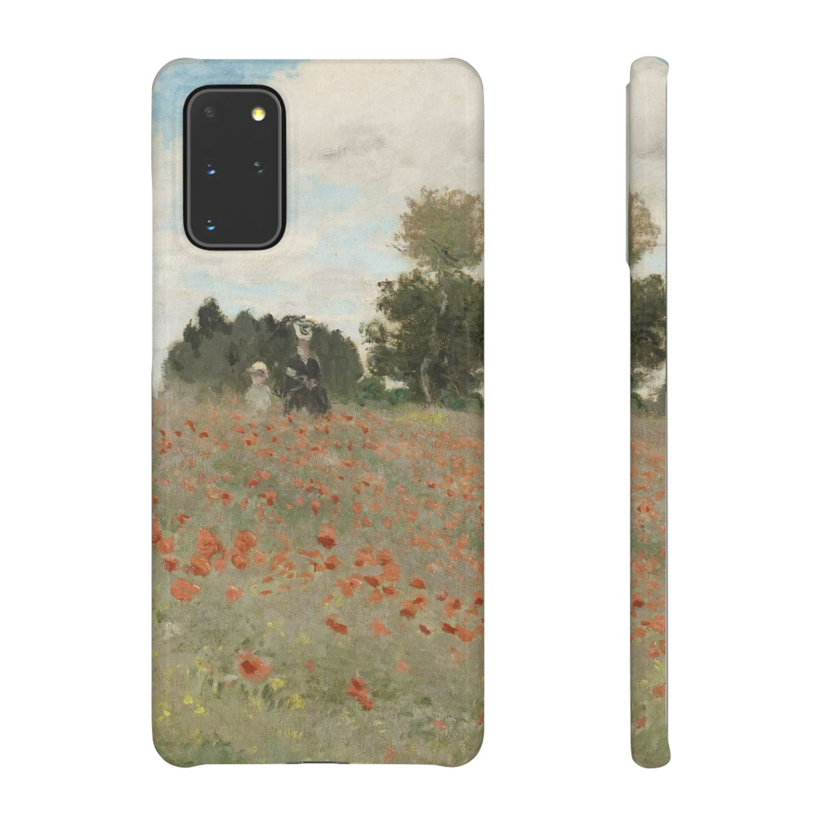 The Poppy Field by Claude Monet - Samsung Slim Case