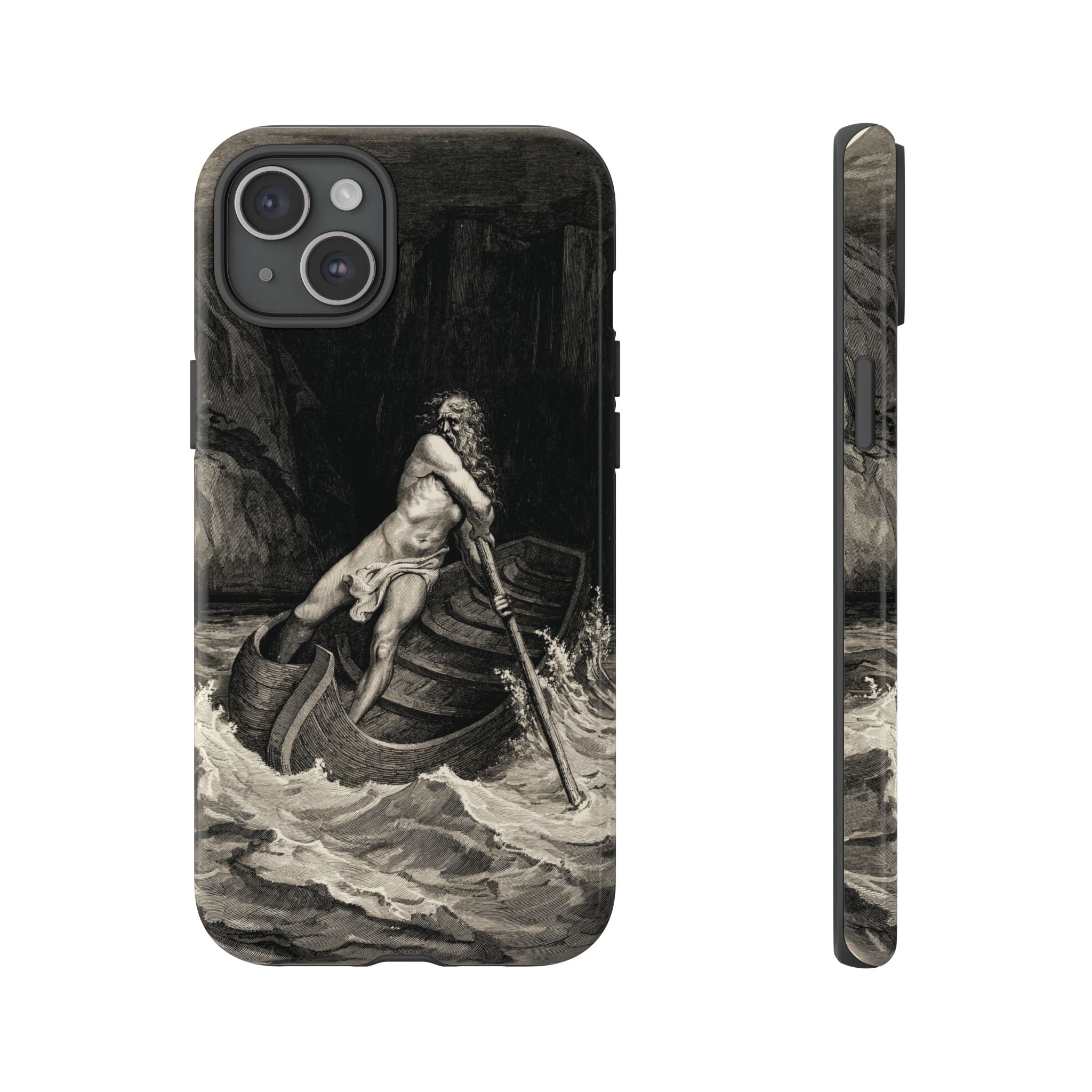 Canto III - Charon by Gustave Doré - iPhone Tough Case