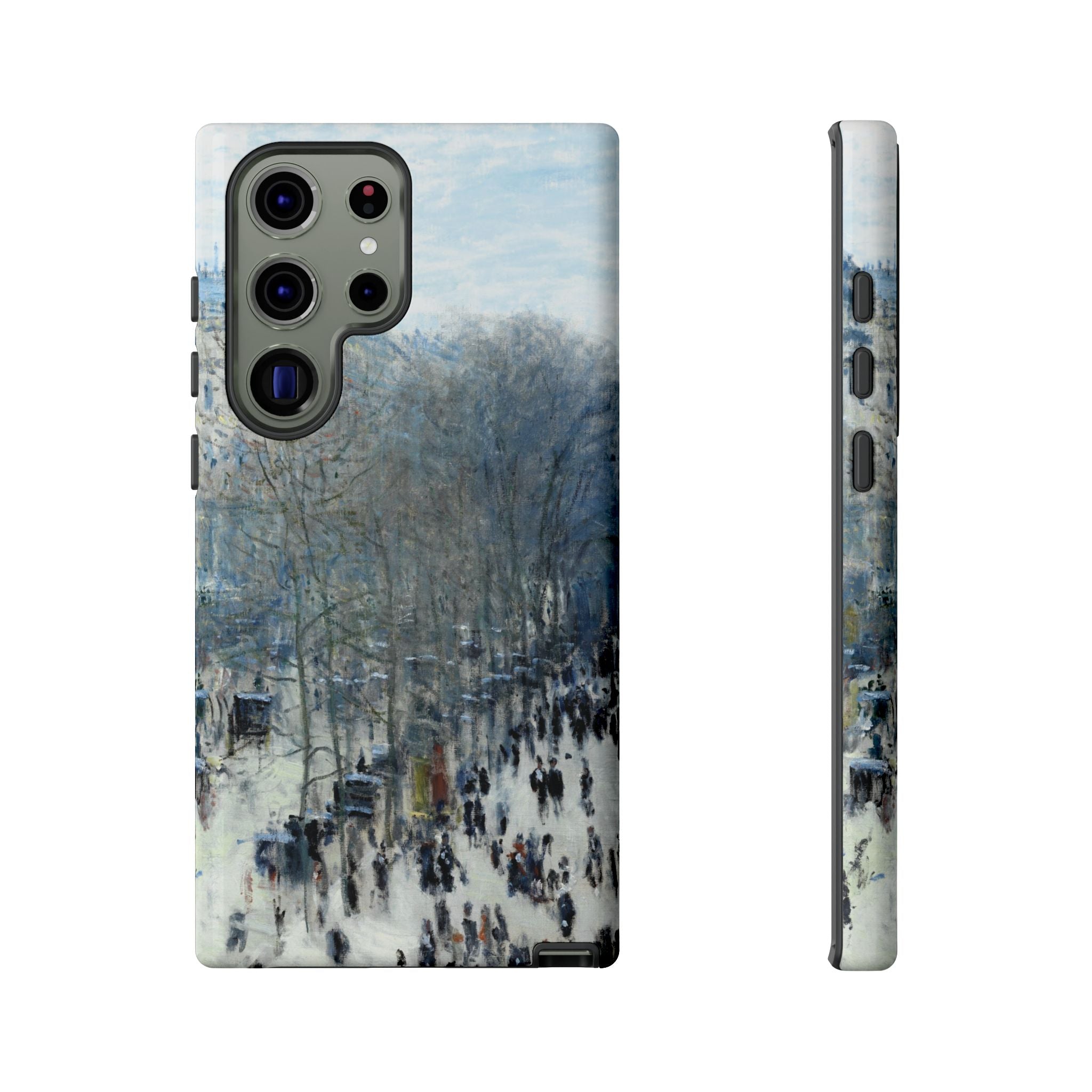 Boulevard des Capucines by Claude Monet - Samsung Tough Case