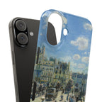 Pont Neuf Paris by Pierre Auguste Renoir - iPhone Slim Case