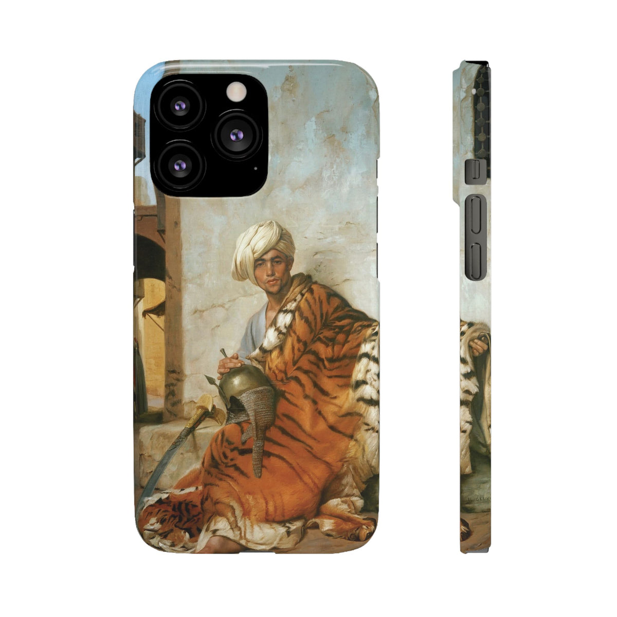 The Pelt Merchant Cairo by Jean-Leon Gerome - iPhone Slim Case