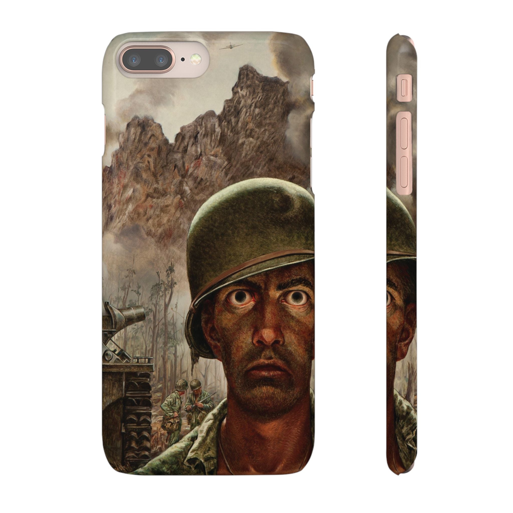 That 2,000 Yard Stare by Thomas Lea - iPhone Slim Case