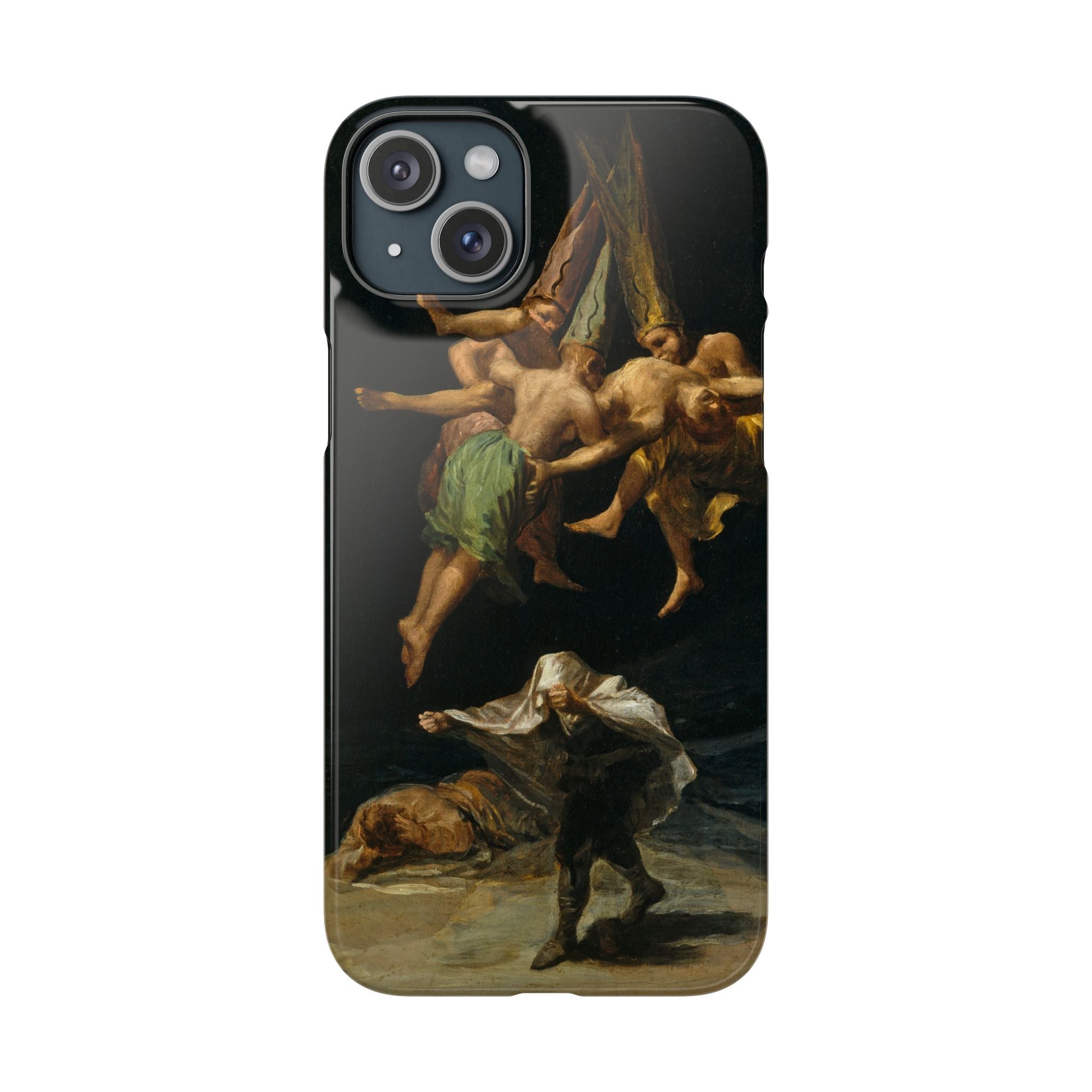 Witches’ Flight by Francisco de Goya - iPhone Slim Case
