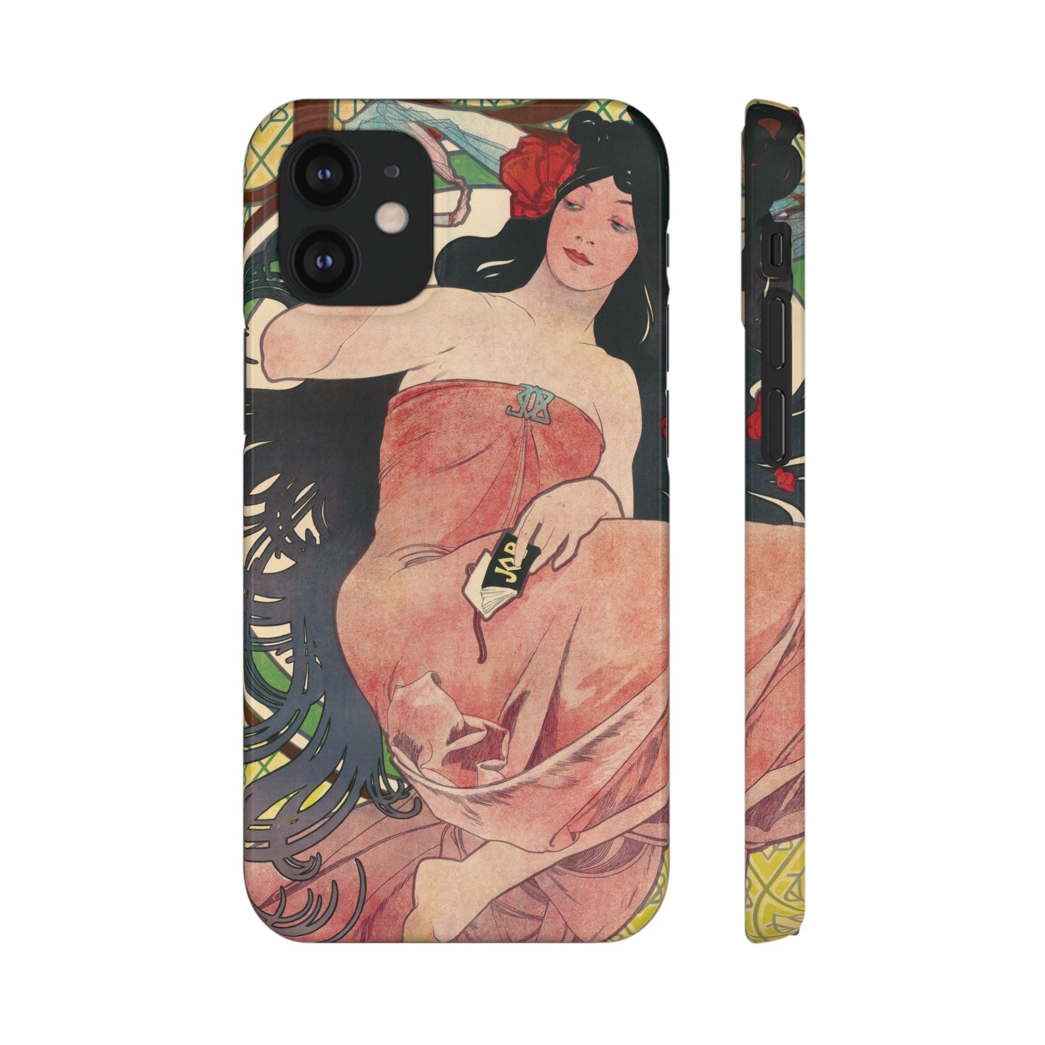 JOB by Alphonse Mucha - iPhone Slim Case