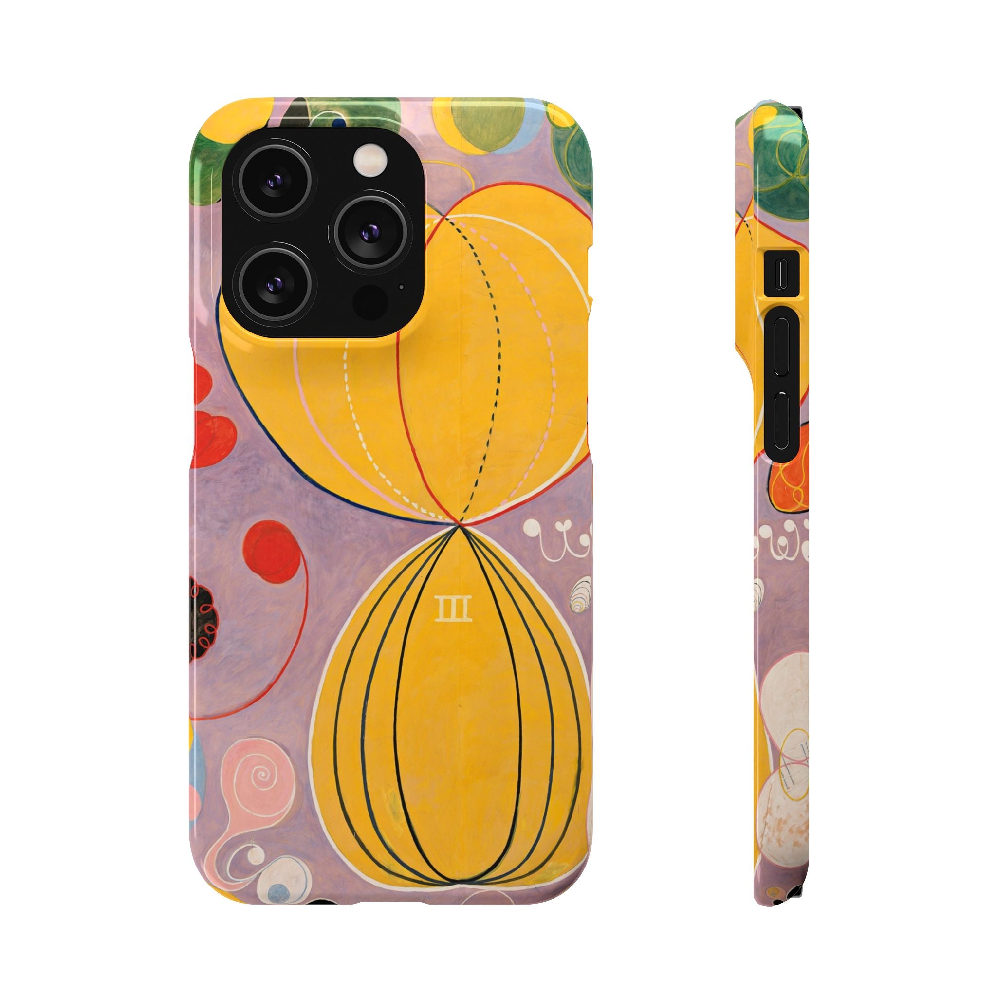 The Ten Largest No. 7, Adulthood by Hilma af Klint - iPhone Slim Case