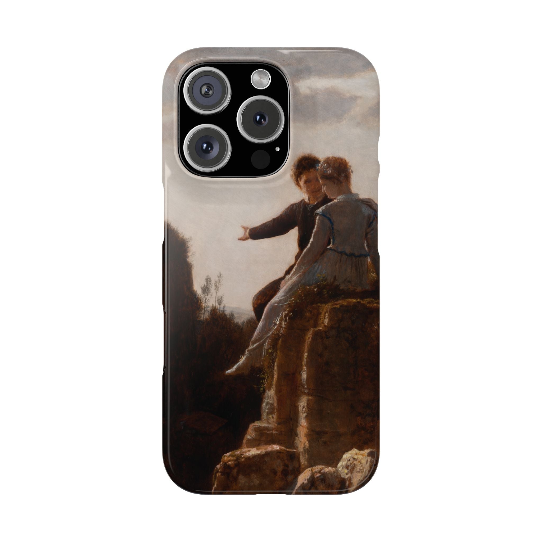 The Honeymoon by Arnold Böcklin - iPhone Slim Case