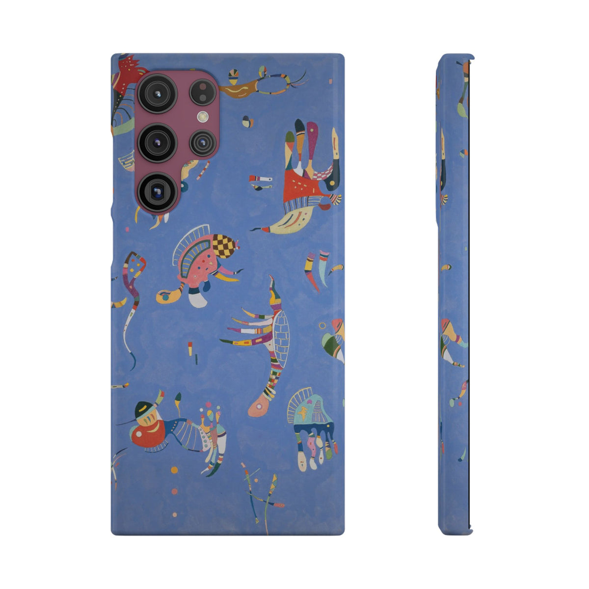 Sky Blue by Vasily Kandinsky - Samsung Slim Case