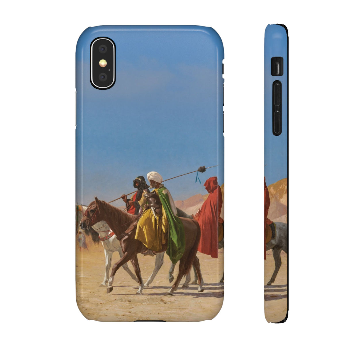 Riders Crossing The Desert by Jean-Leon Gerome - iPhone Slim Case