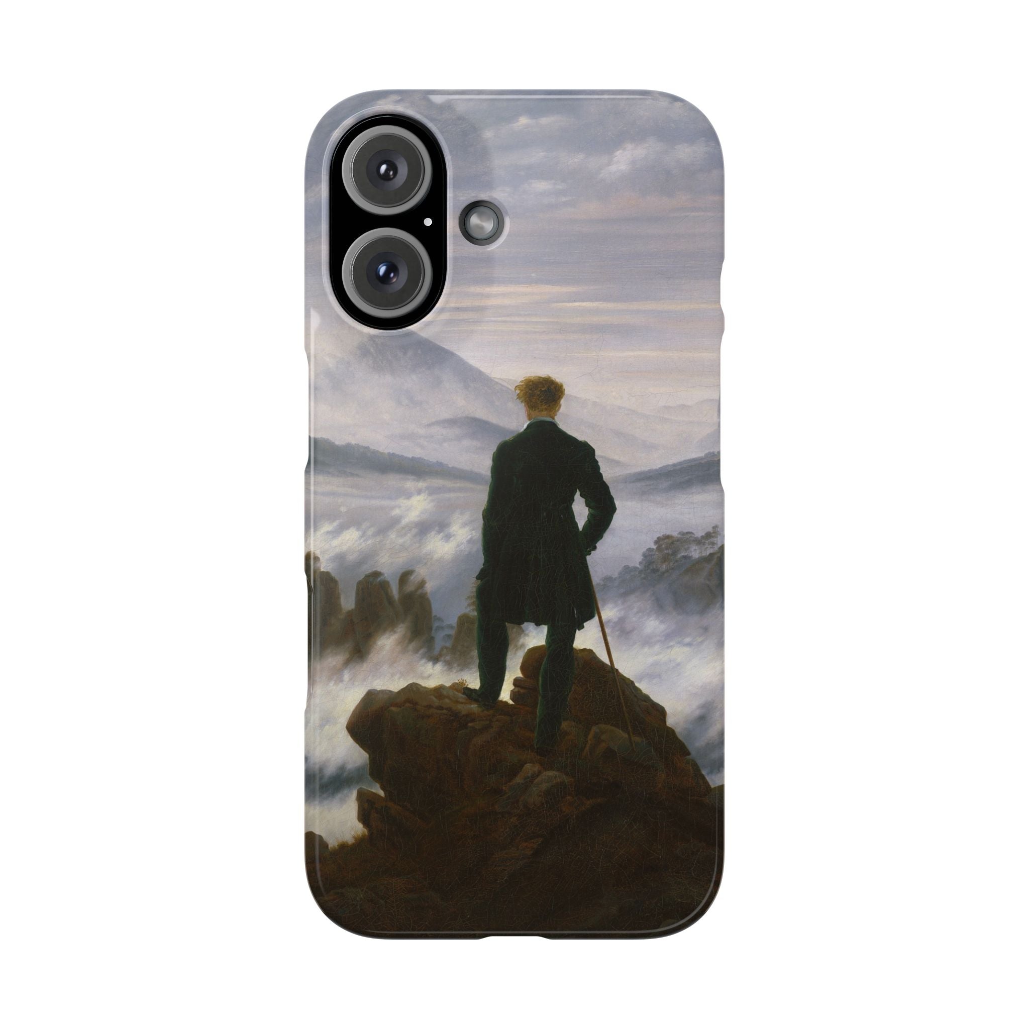 The Wanderer above the Sea of Fog by Caspar David Friedrich - iPhone Slim Case