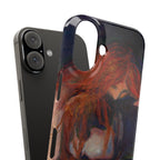 Vampire by Edvard Munch - iPhone Slim Case