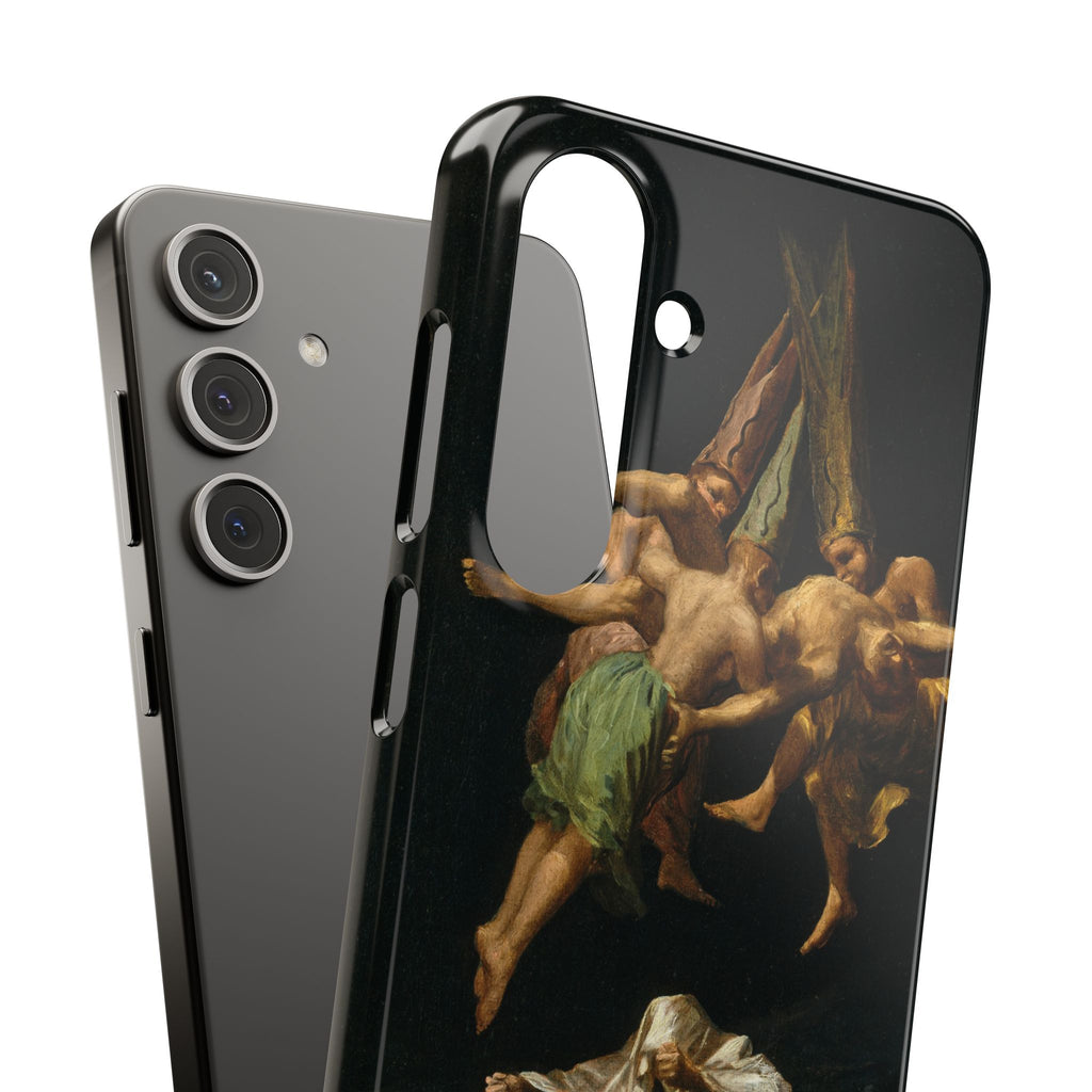 Witches’ Flight by Francisco de Goya - Samsung Slim Case