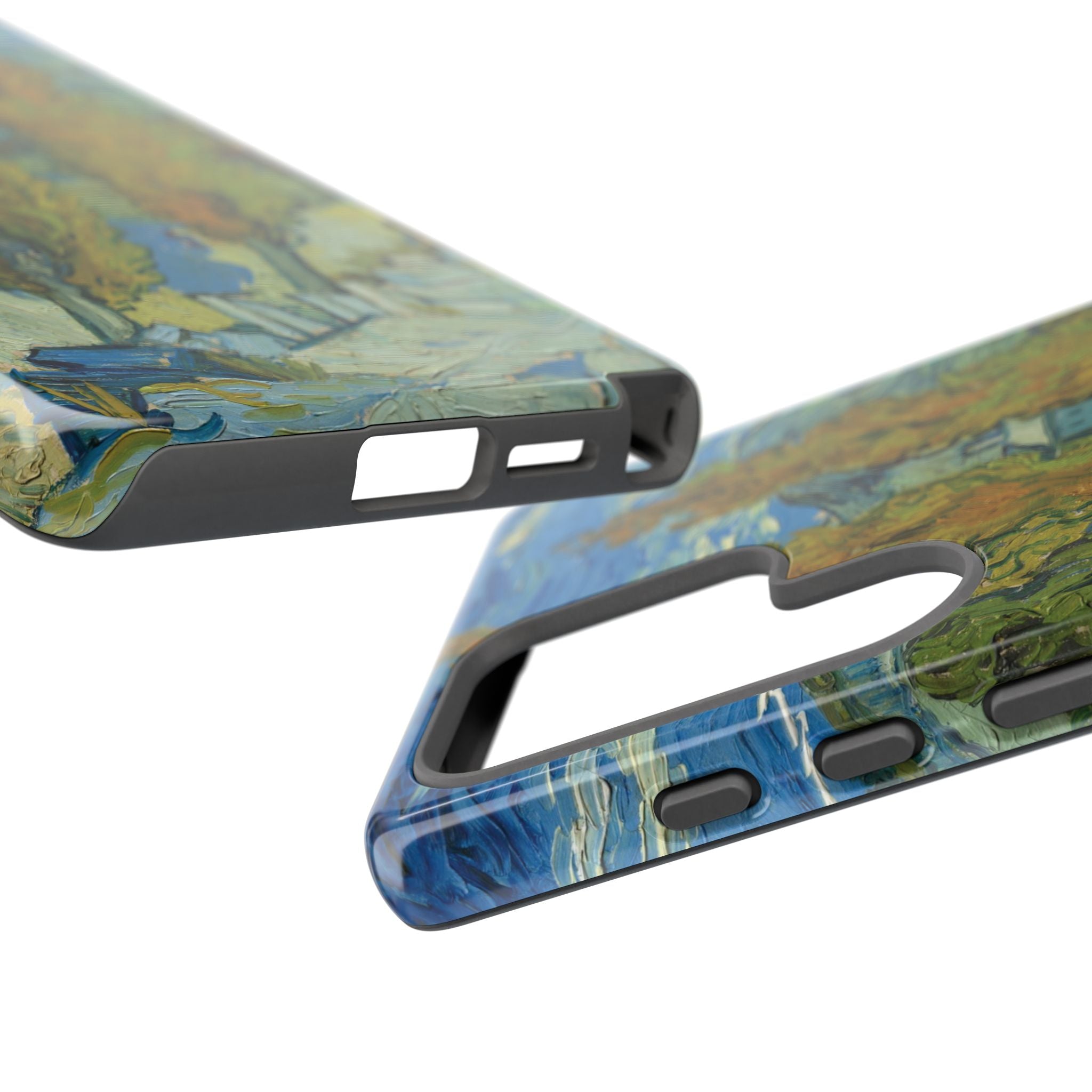 Two Poplars in the Alpilles near Saint-Rémy by Vincent van Gogh - Samsung Tough Case