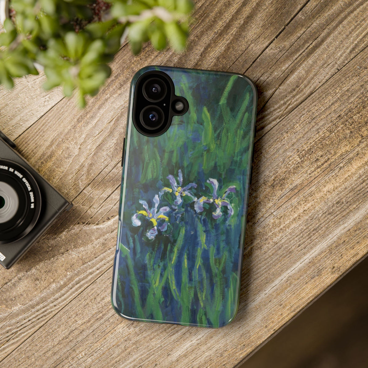 Irises by Claude Monet - iPhone Tough Case