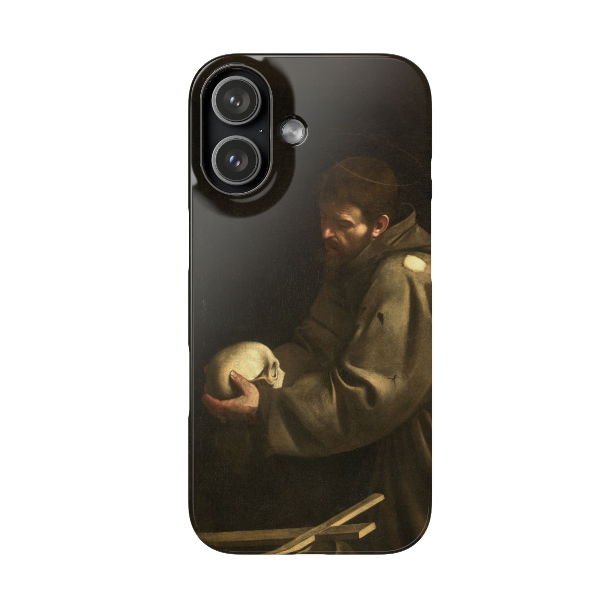 San Francesco in meditazione by Caravaggio - iPhone Slim Case
