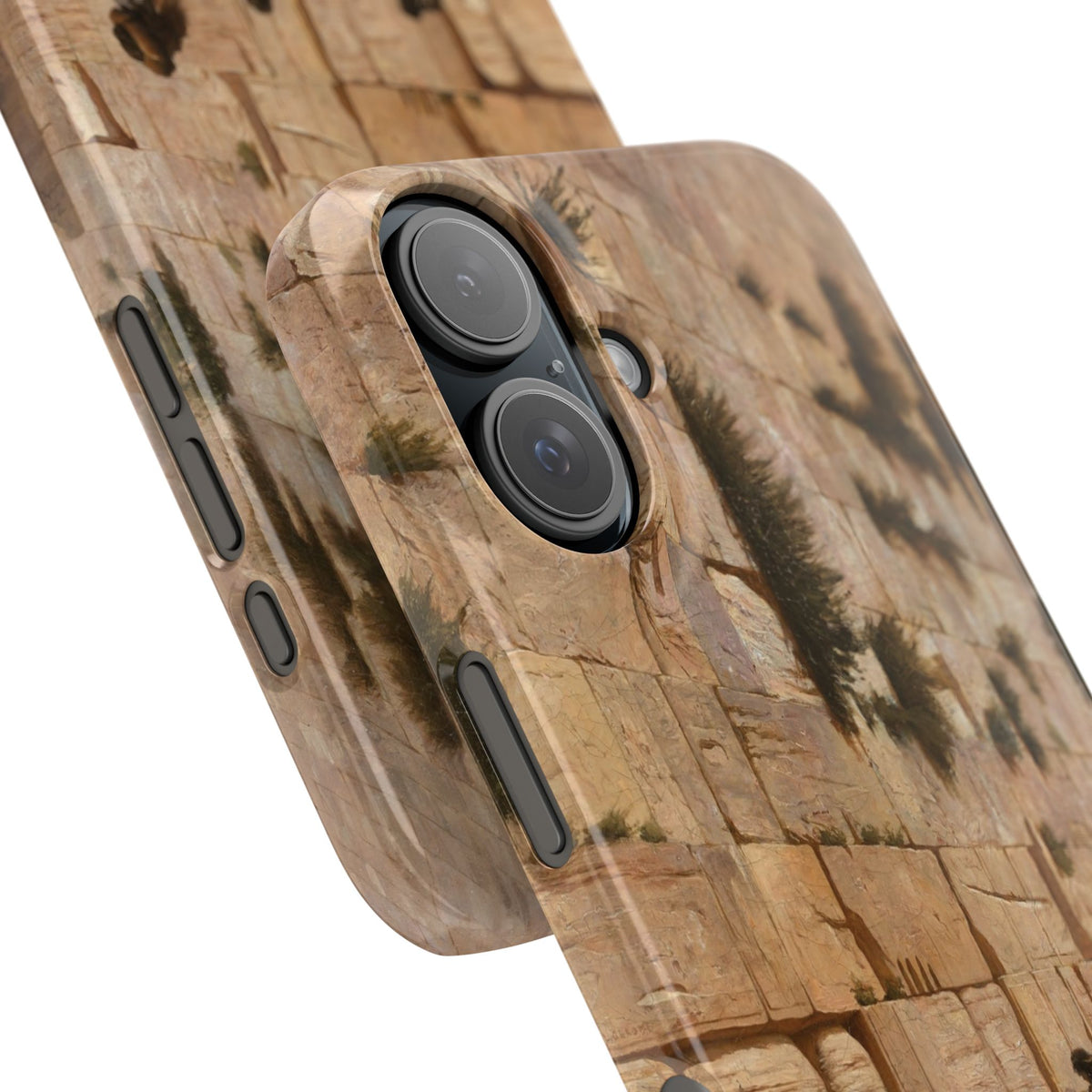 Le Mur des Lamentations by Jean-Leon Gerome - iPhone Slim Case