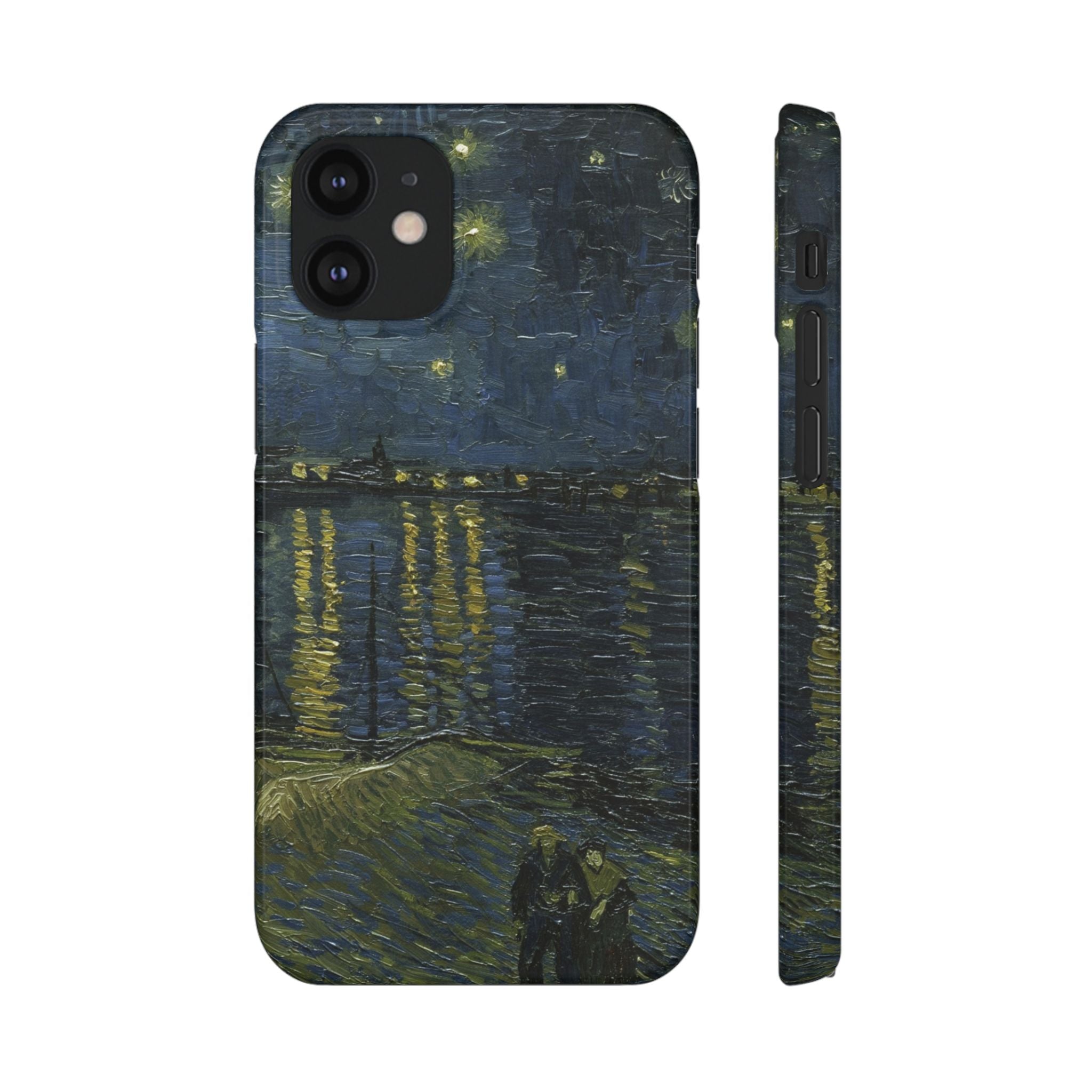 Starry Night  Over the Rhône by Van Gogh - iPhone Slim Case