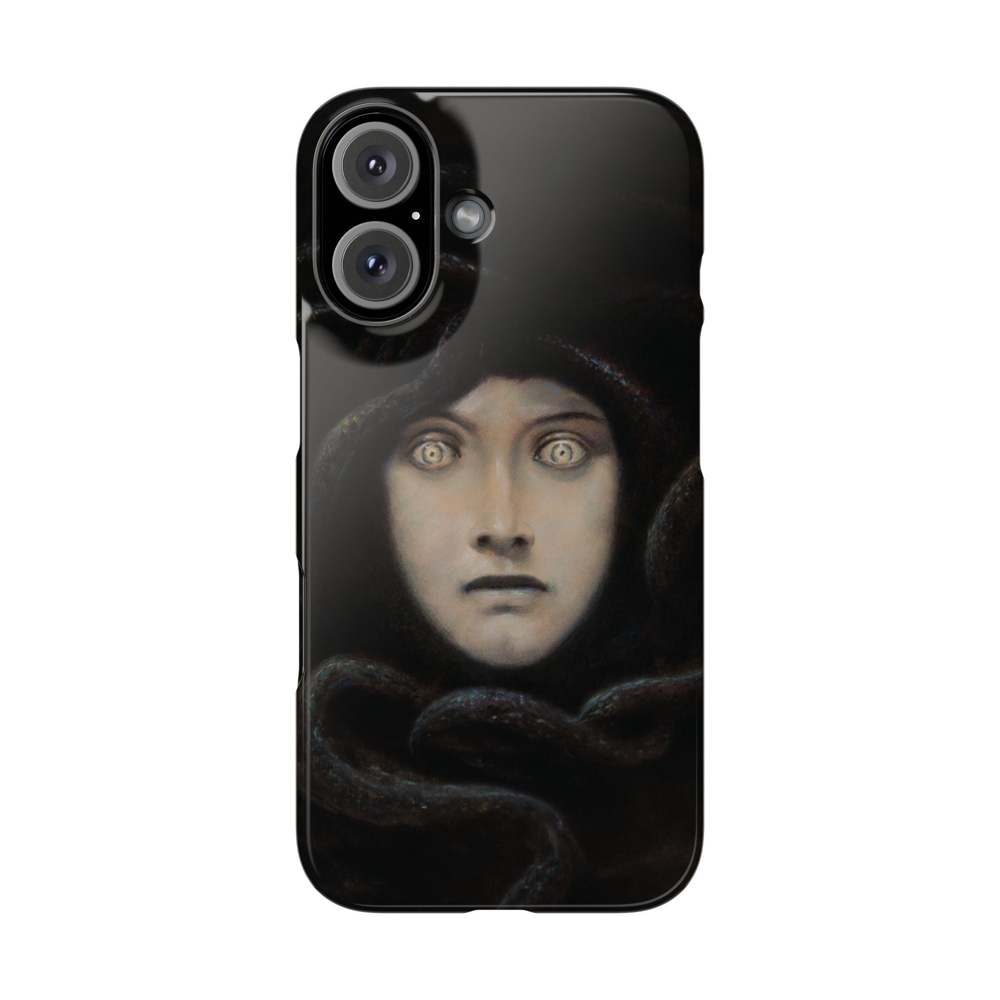 Head of Medusa by Franz von Stuck - iPhone Slim Case