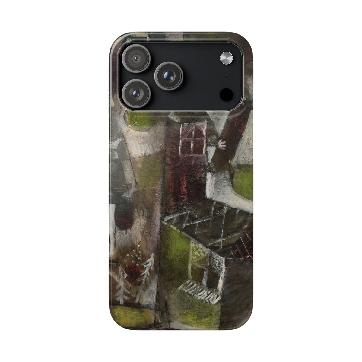 Swamp Legend by Paul Klee - iPhone Slim Case