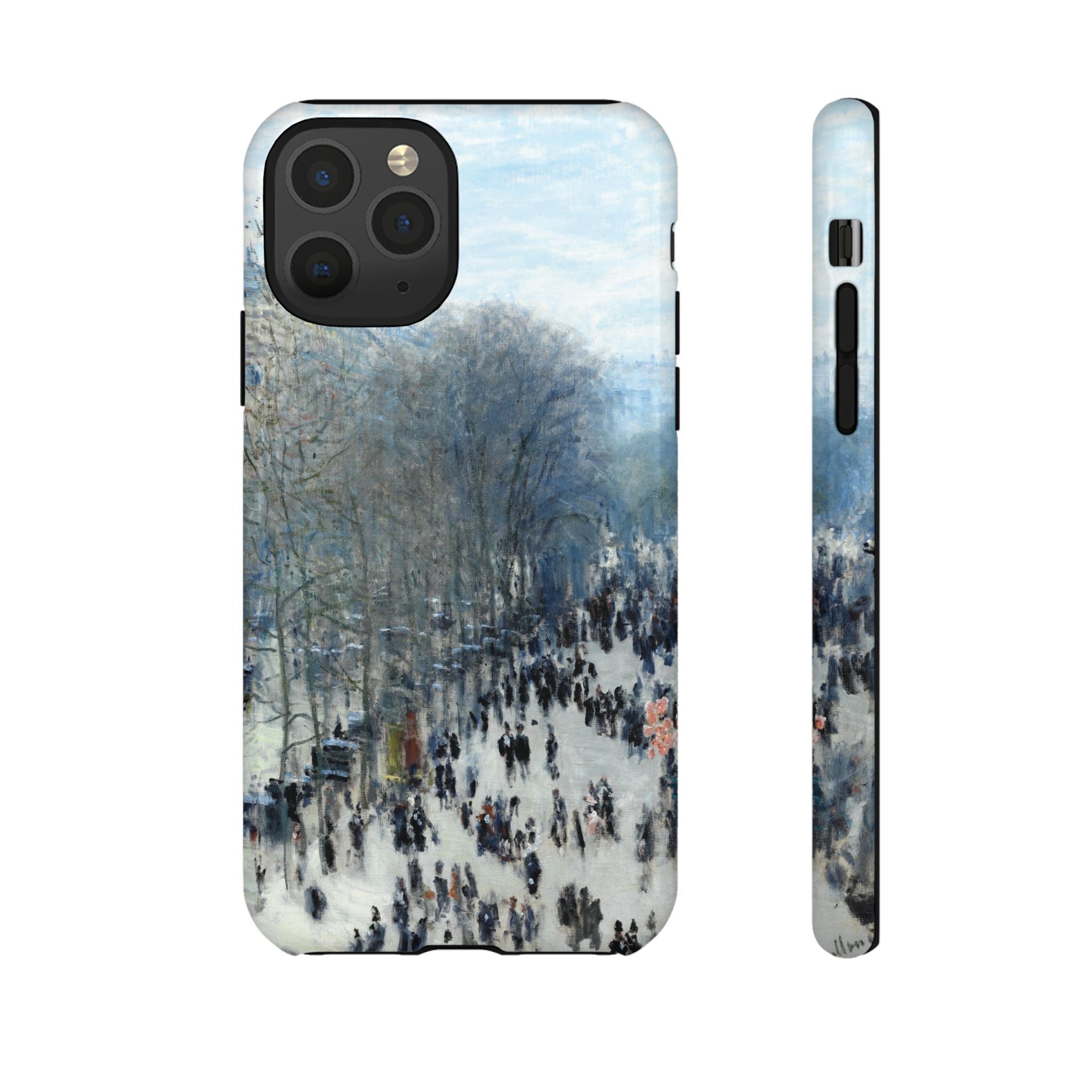 Boulevard des Capucines by Claude Monet - iPhone Tough Case