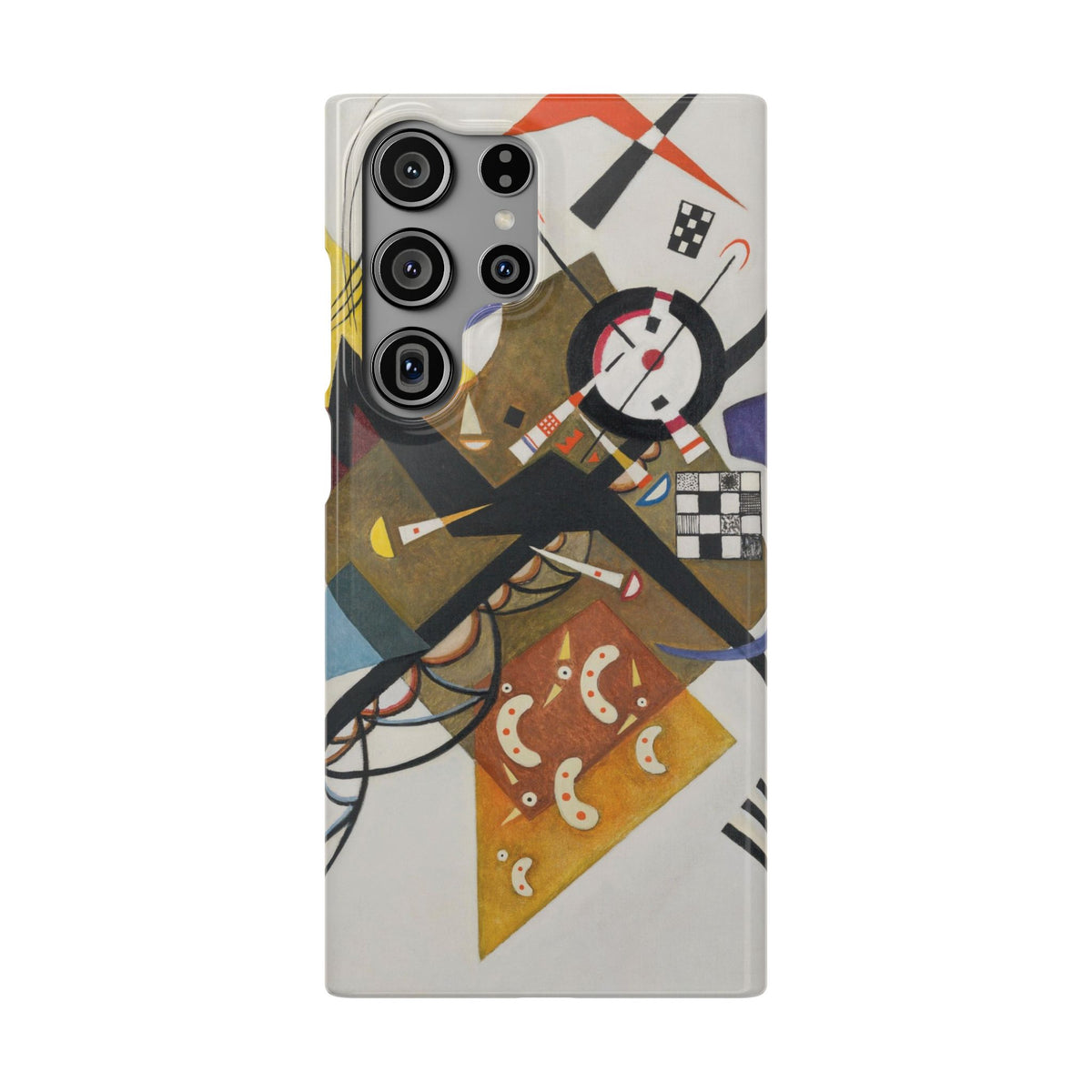 On White II by Vasily Kandinsky - Samsung Slim Case