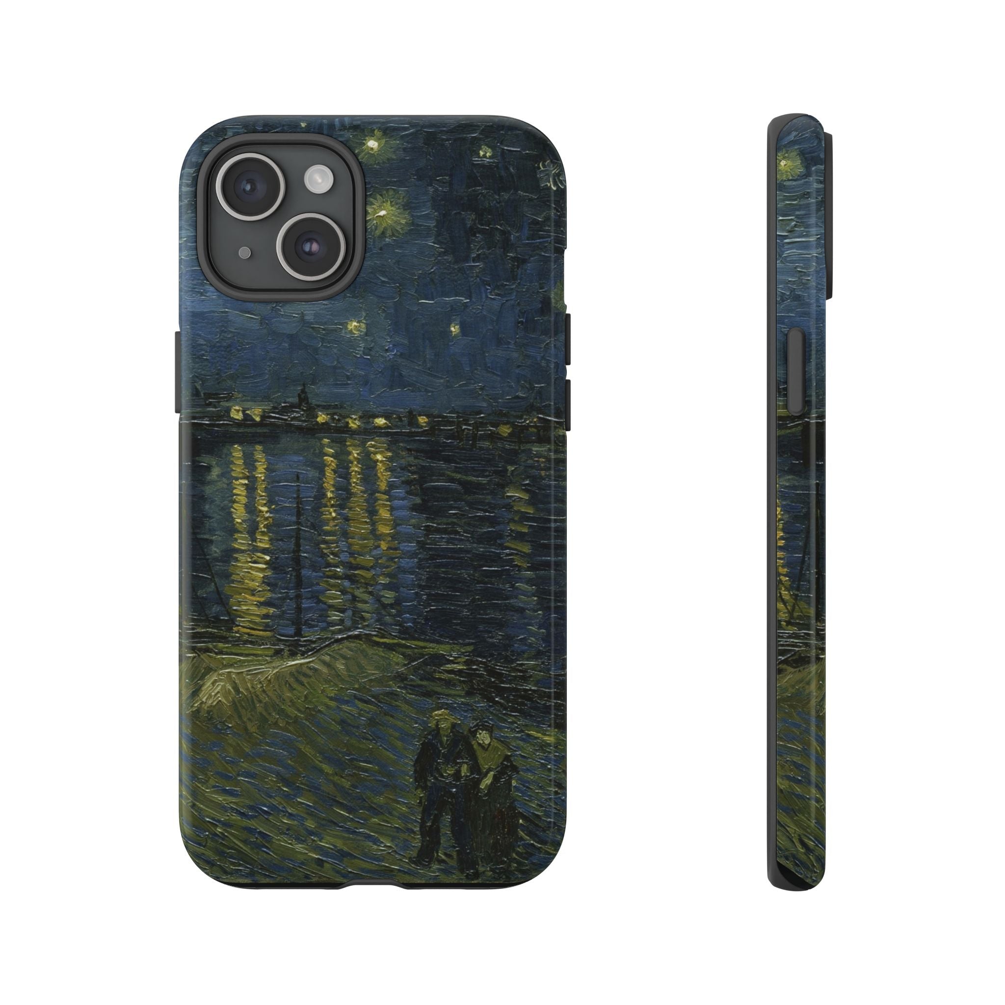 Starry Night on the Rhone by Van Gogh - iPhone Tough Case