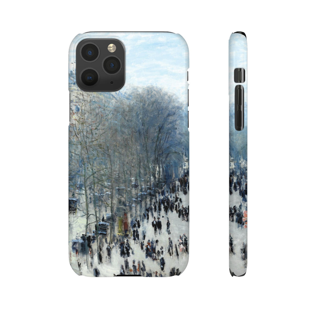 Boulevard des Capucines by Claude Monet - iPhone Slim Case