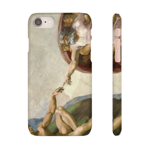 Creation of Adam by Michelangelo - iPhone Slim Case