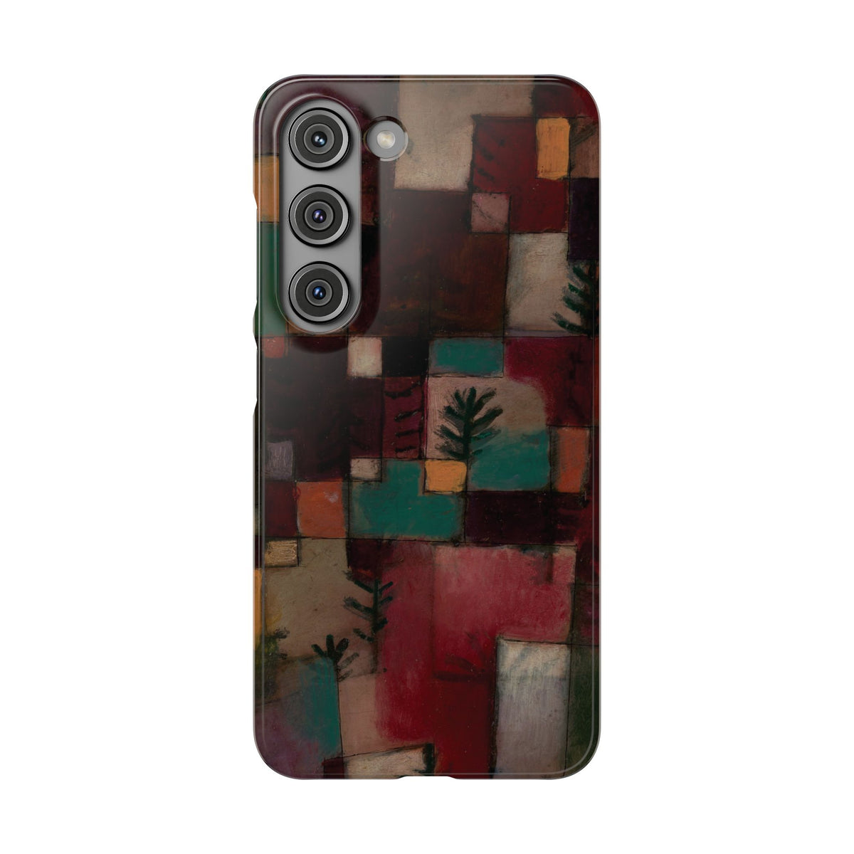Redgreen and Violet-Yellow Rhythms by Paul Klee - Samsung Slim Case