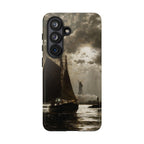 Nightfall over New York Harbor by Edward Moran - Samsung Tough Case