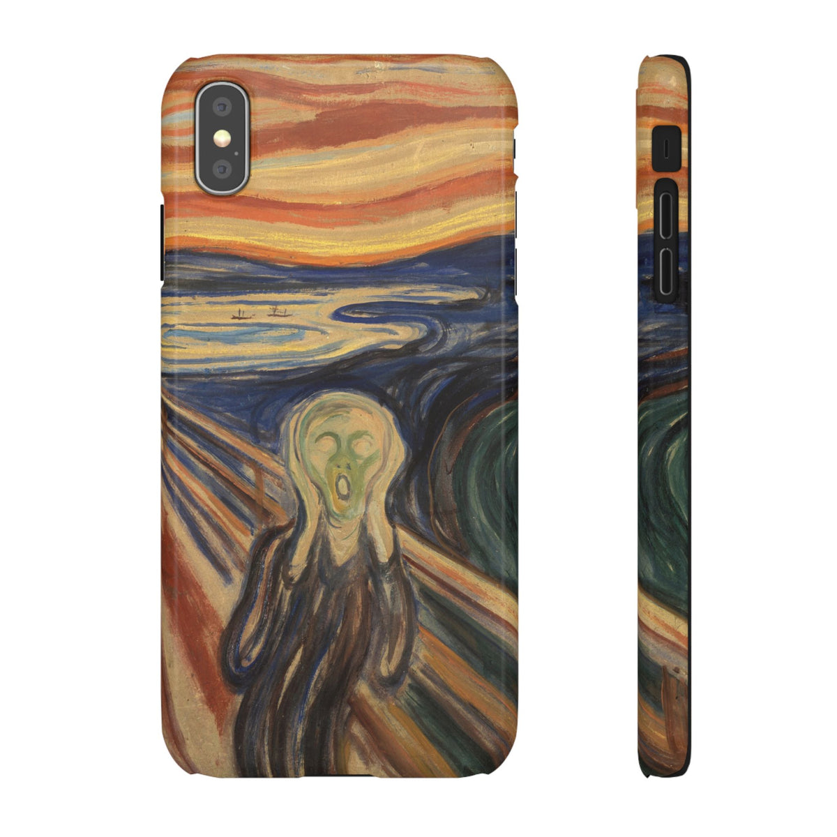 The scream by Edvard Munch - iPhone Slim Case