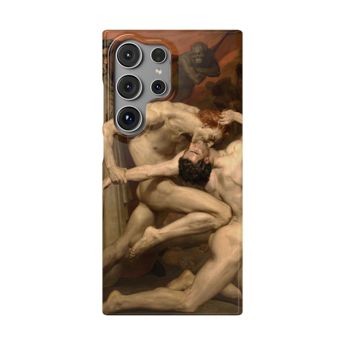 Dante and Virgile by William Bouguereau - Samsung Slim Case
