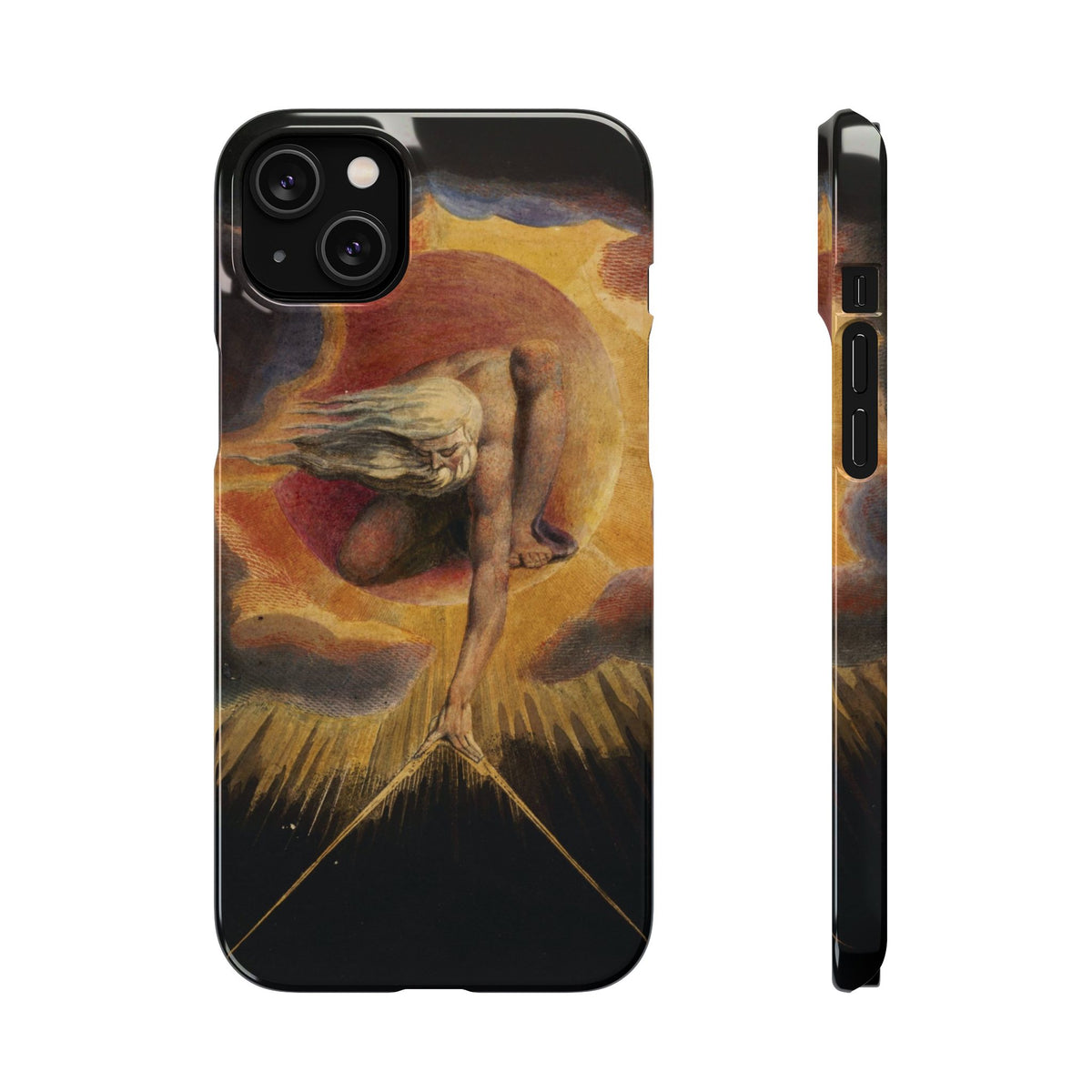 The Ancient of Days by William Blake - iPhone Slim Case