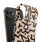 Comedians' Handbill by Paul Klee - iPhone Slim Case